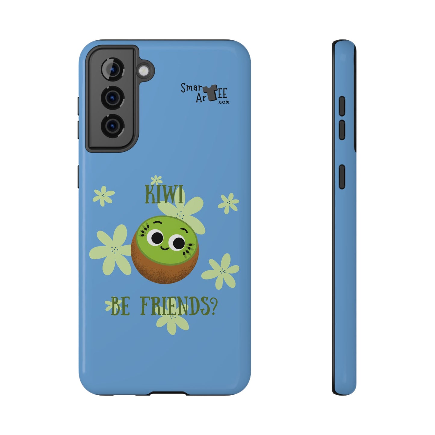 Cute Kiwi Friends Phone Case - Impact-Resistant, Fun Phone Accessory for Kids, Gifts, Summer Vibes, Cute Animal Design