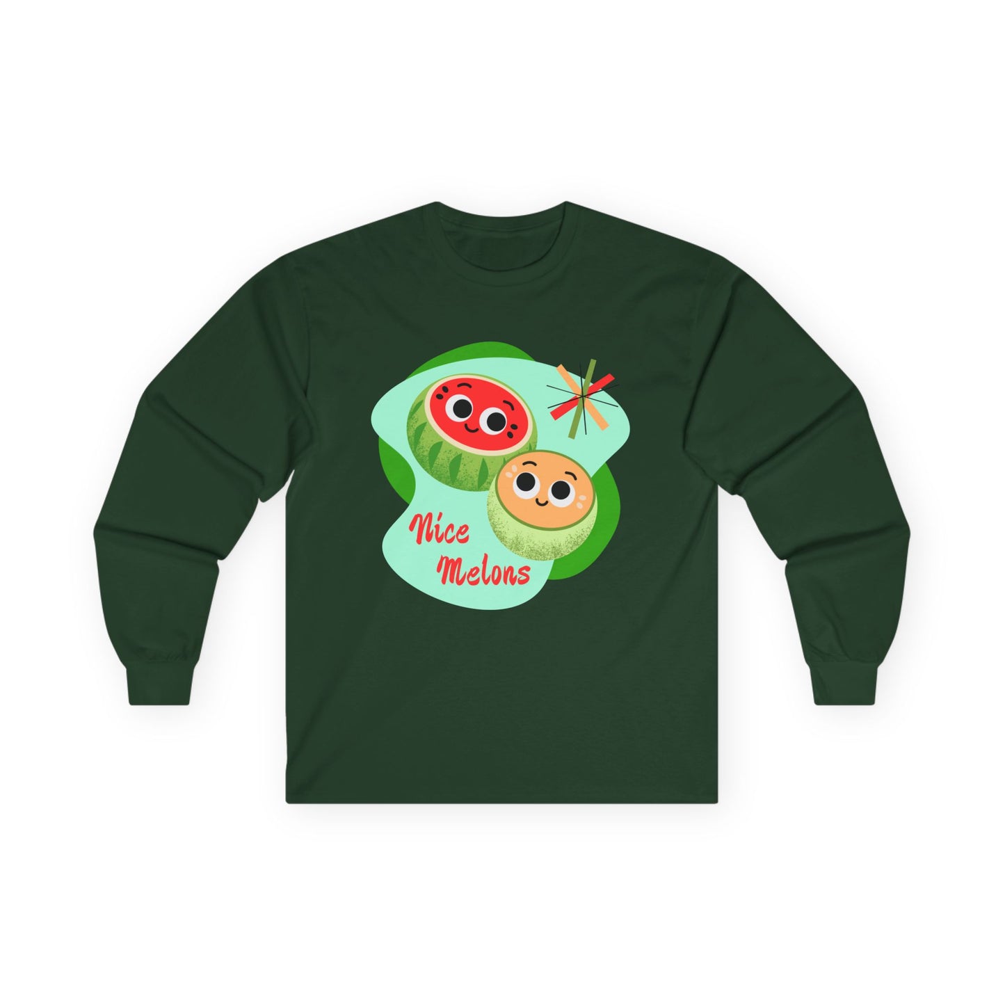 Cute Fruit Long Sleeve Tees, Funny Gift, Summer Vibes, Gift for Foodies, Cute Pun Shirt, Comfort Wear