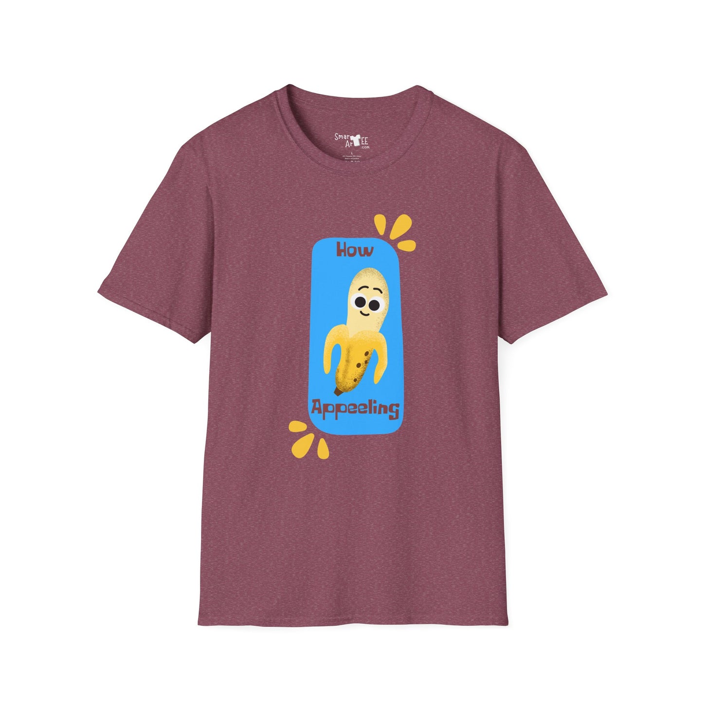 How Appeeling Humor Unisex T-Shirt | Cute Graphic Tee for Casual Wear, Gifts, Birthdays, Fun Events, Everyday Style