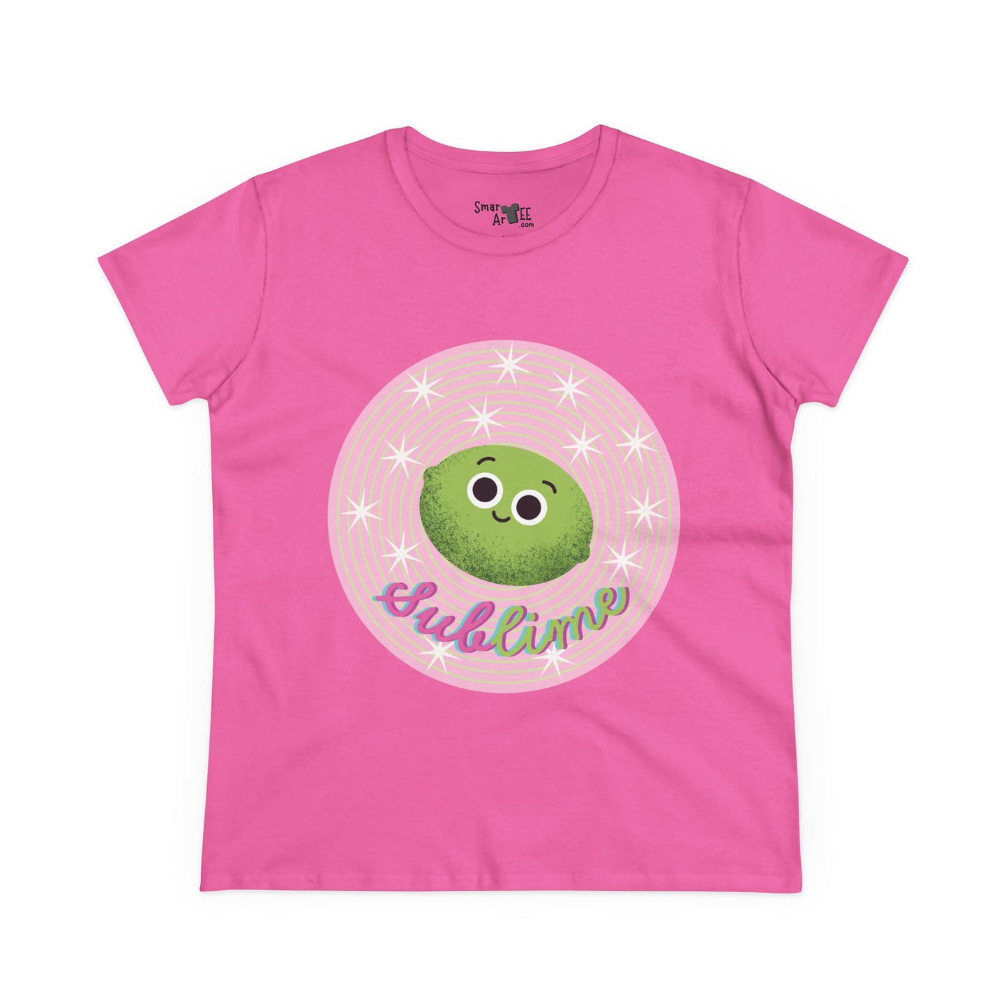 Sublime Women's Midweight Cotton Tee, Funny Fruit Pun T-Shirt, Girls Clothing, Gift Idea