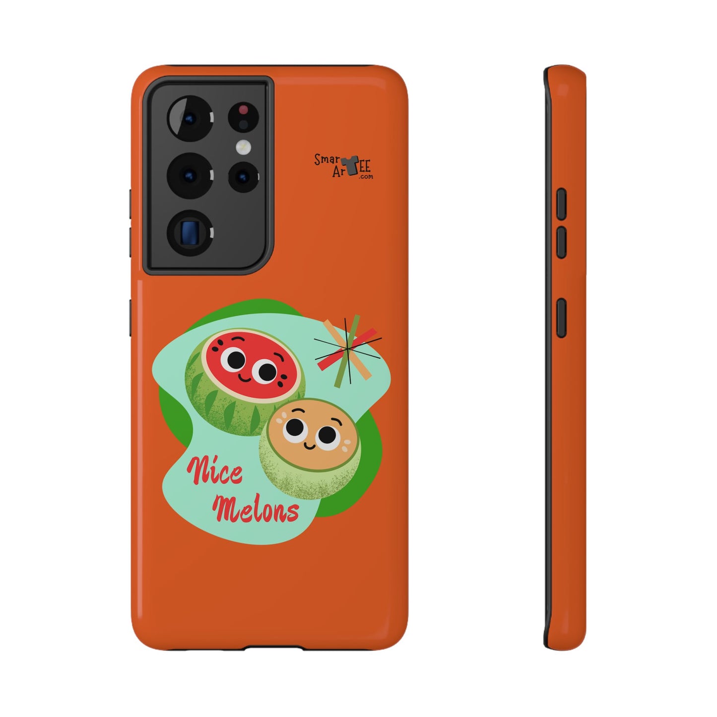 Cute Fruit Phone Case - Nice Melons Design, Impact-Resistant, Fun Gift for Kids, Phone Accessories for Celebrations, Fruit Lovers