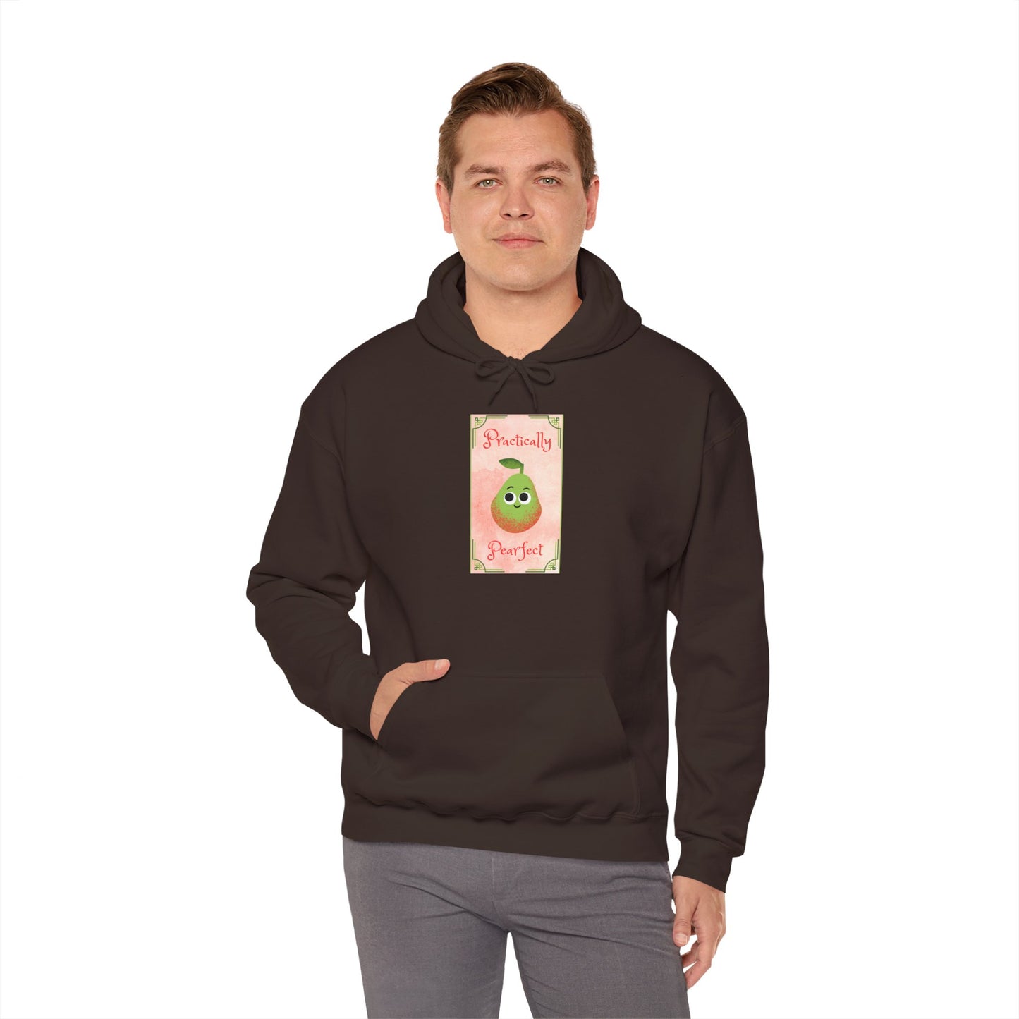 Perfectly Imperfect Hoodie - Unisex Heavy Blend Hoodie, Cute Gift, Fall Fashion, Cozy Loungewear, Fun Avocado Design