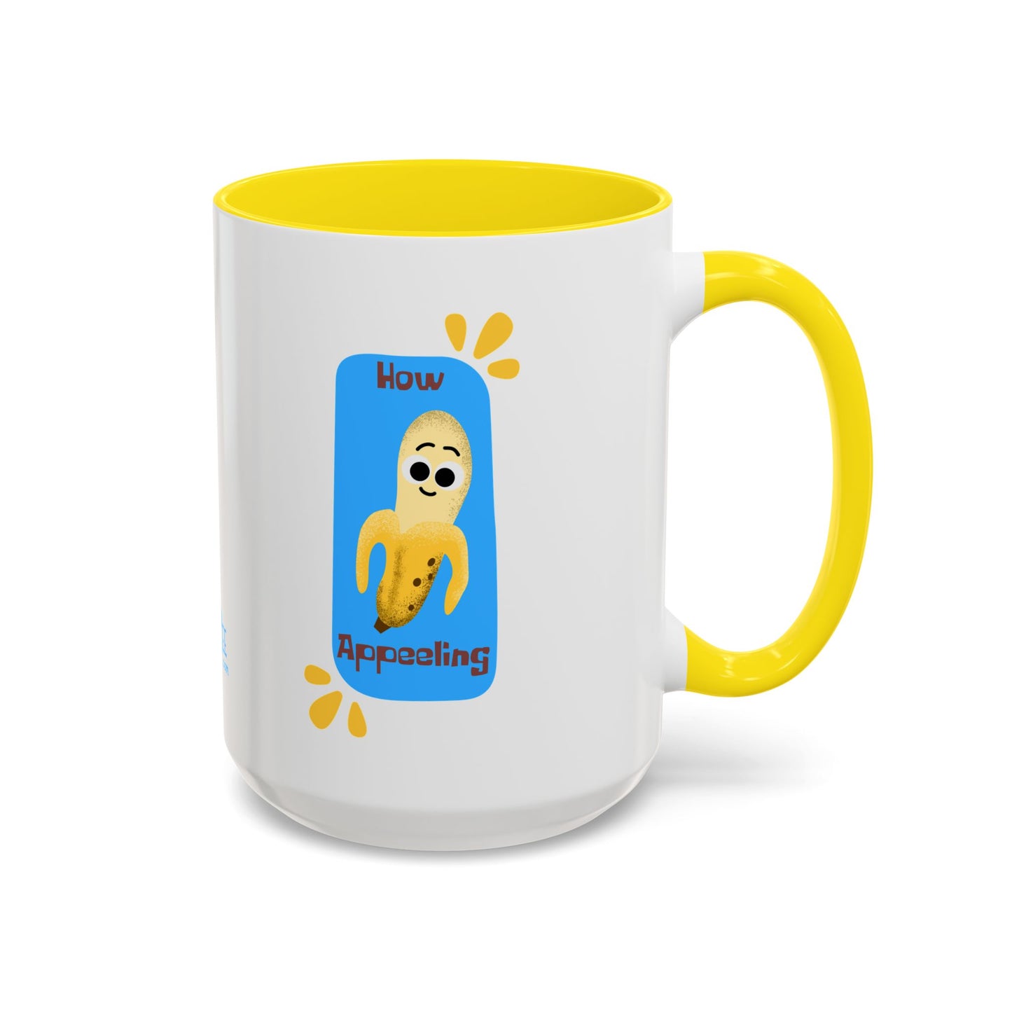 Fun Banana Design Coffee Mug - How Appeeling, Cute Gift for Coffee Lovers, Quirky Kitchen Decor, Ideal for Birthdays and Celebrations
