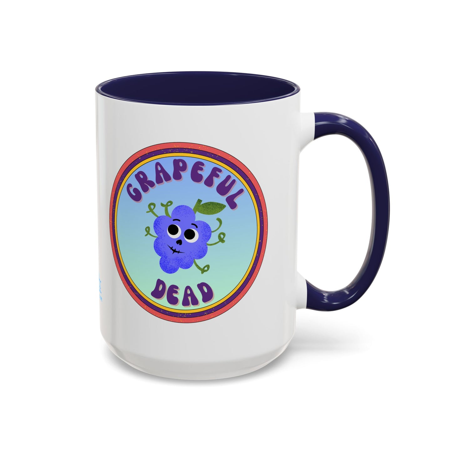 Grateful Dead Inspired Accent Coffee Mug, Fun Gift for Music Lovers, Unique Home Decor, Vibrant Coffee Mug, Collectible Gift for Occasions