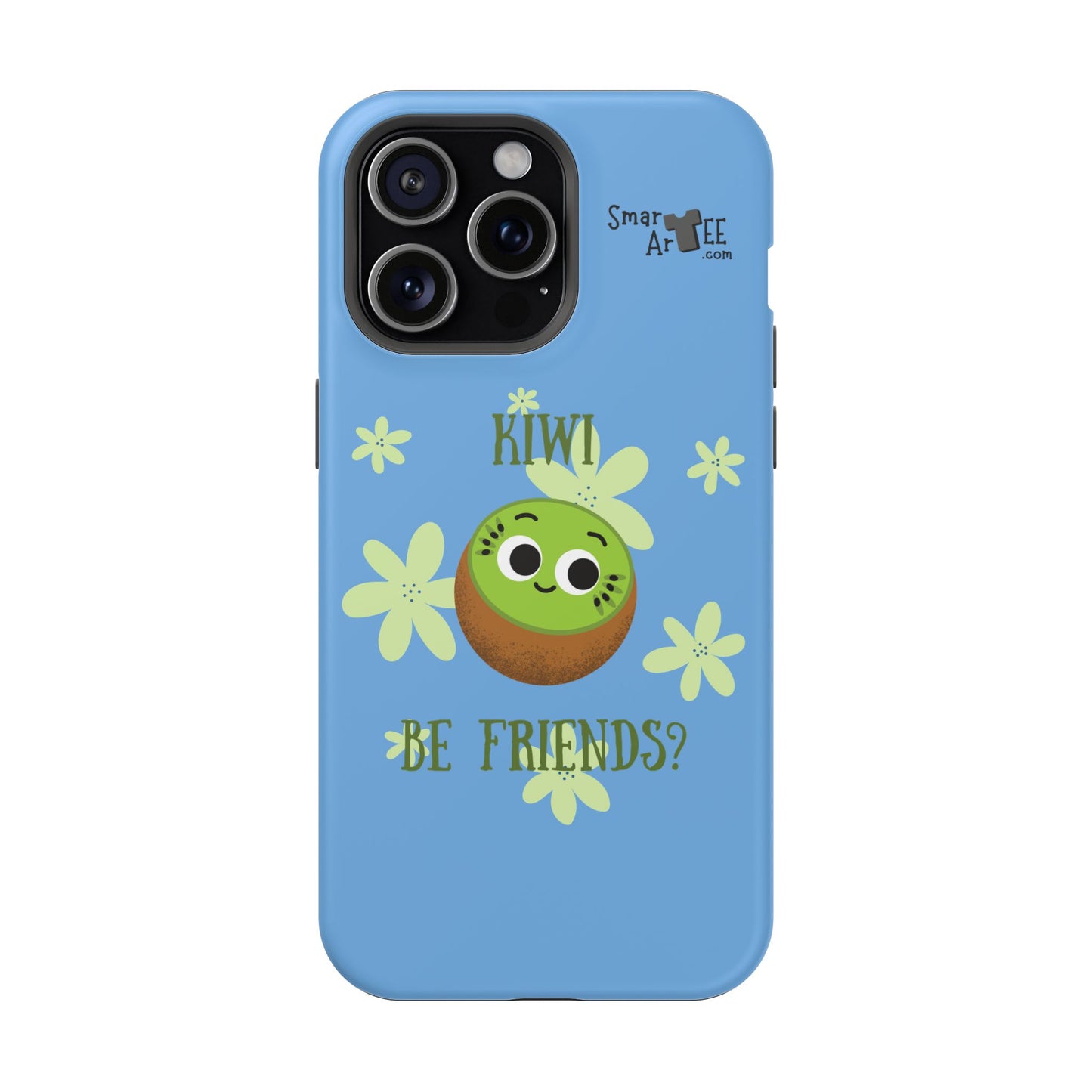 Cute Kiwi Friends Phone Case - Impact-Resistant, Fun Phone Accessory for Kids, Gifts, Summer Vibes, Cute Animal Design