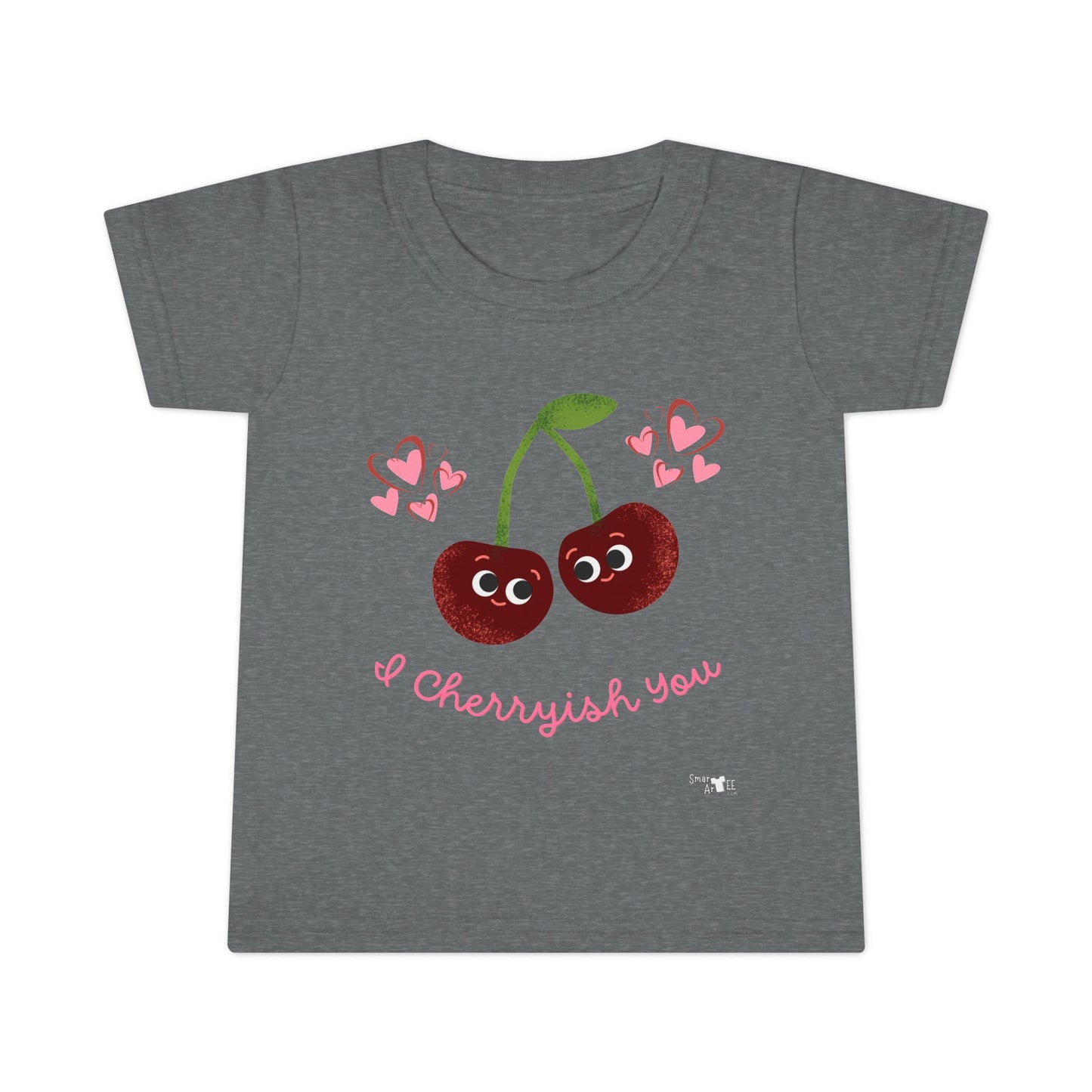 Cute Cherry Toddler Shirt, Kids Birthday Gift, Summer Playwear, Toddler Tee, Cherry Graphic Shirt