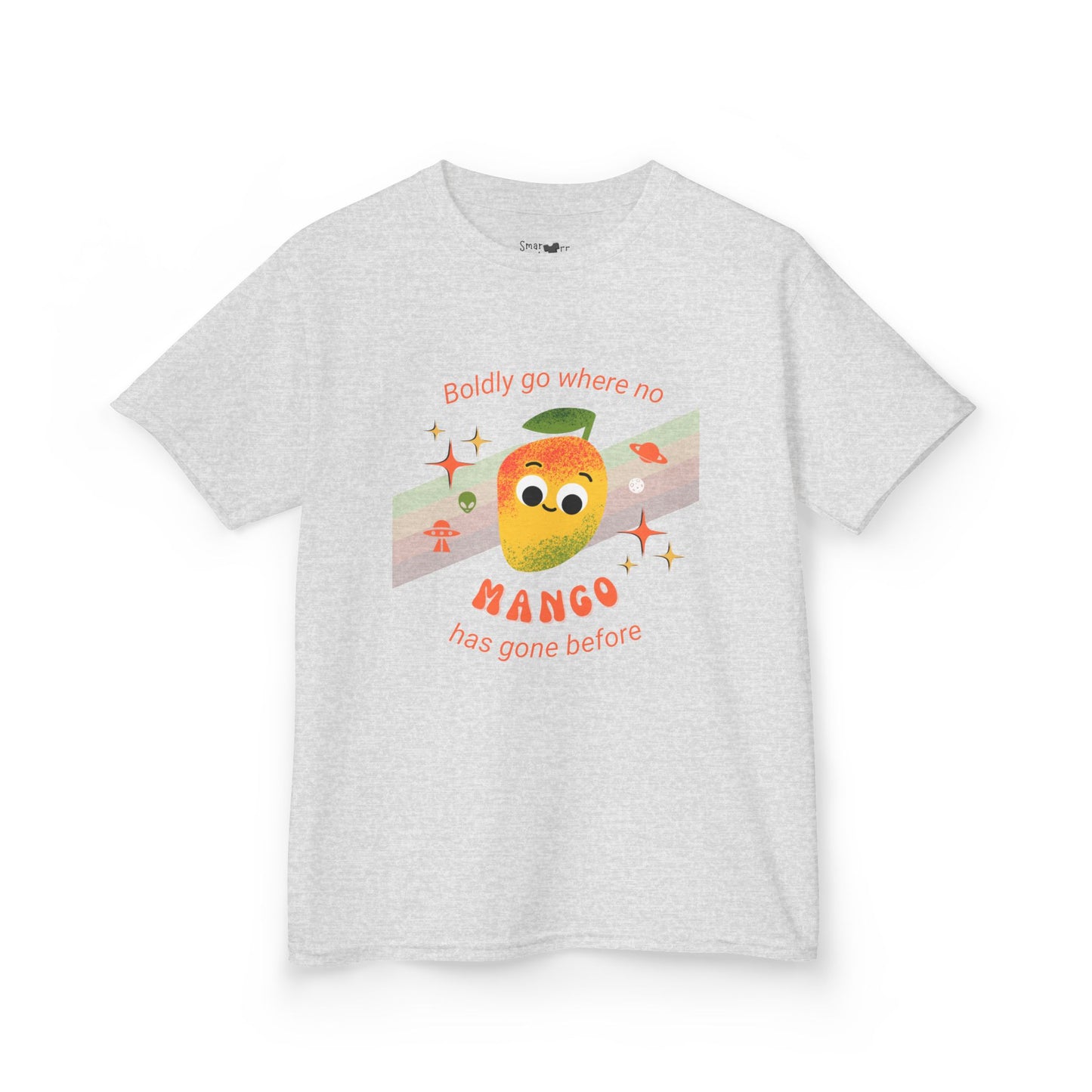 Mango Adventure Kids Tee, Fun Summer Shirt, Cute Gift for Kids, Playful Cotton Tee, Birthday Gift Idea