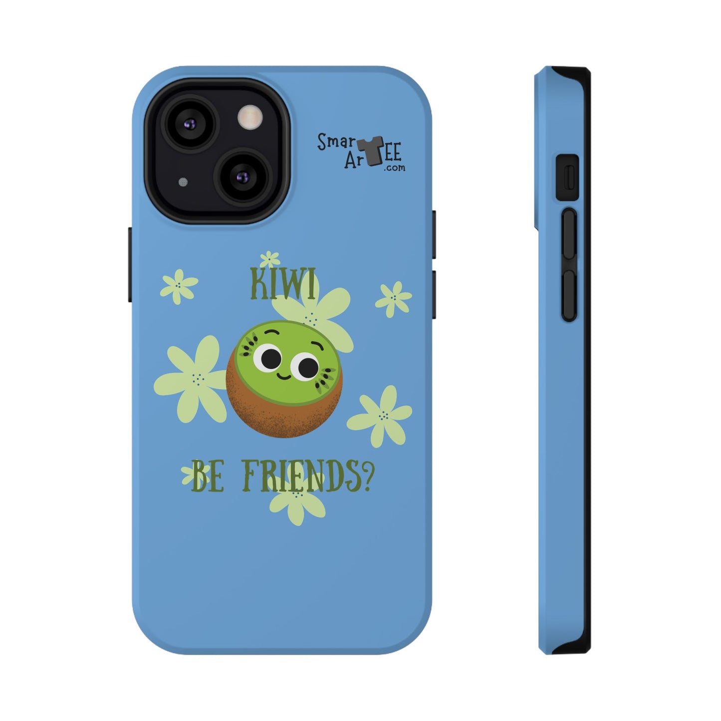 Cute Kiwi Friends Phone Case - Impact-Resistant, Fun Phone Accessory for Kids, Gifts, Summer Vibes, Cute Animal Design