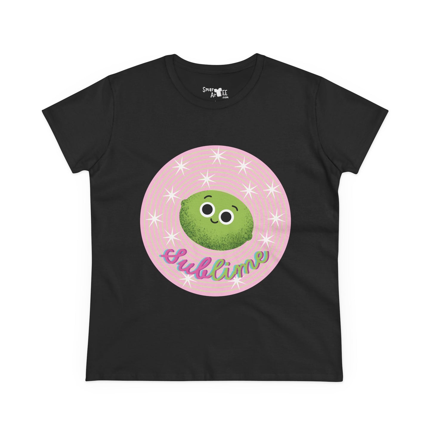 Sublime Women's Midweight Cotton Tee, Funny Fruit Pun T-Shirt, Girls Clothing, Gift Idea
