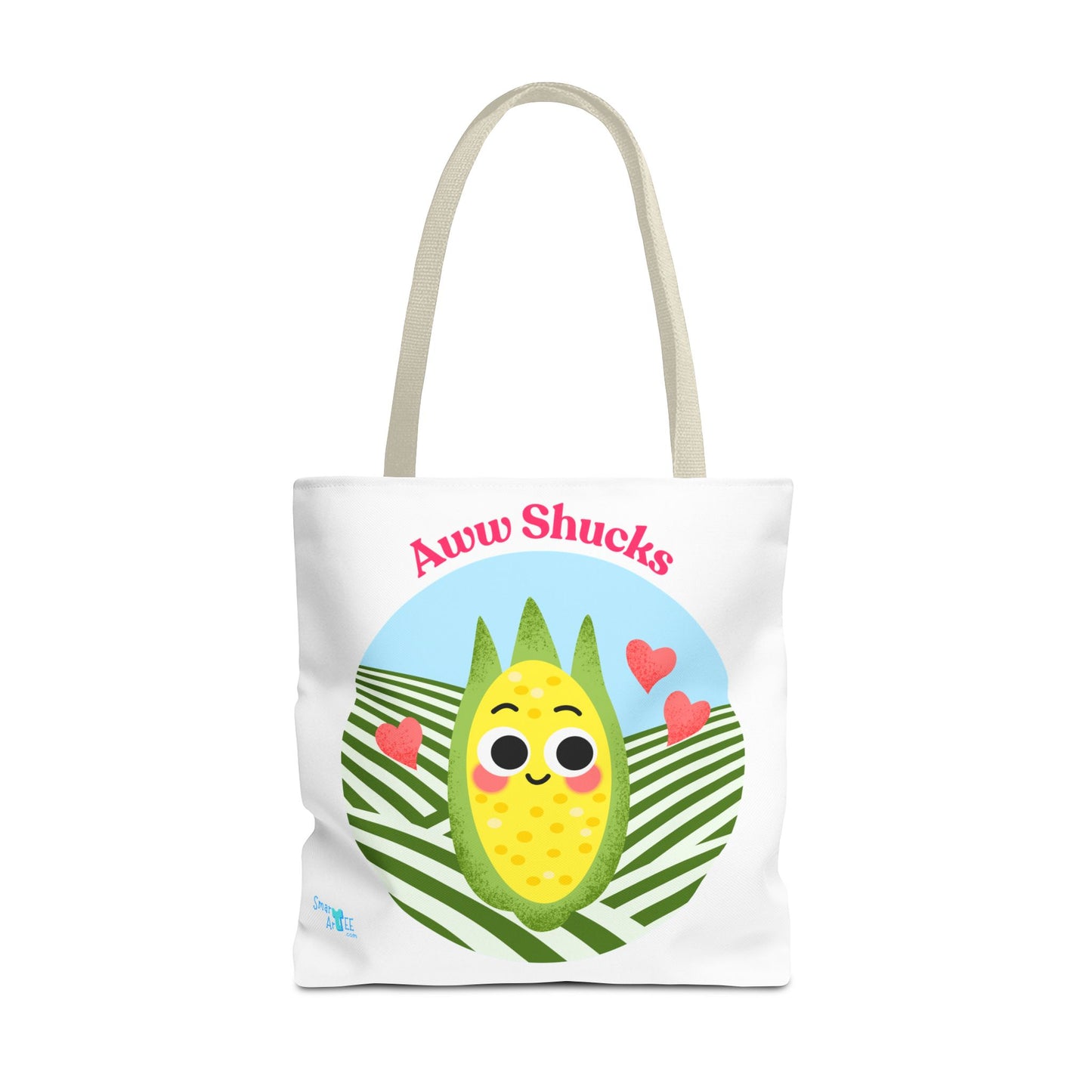 Cute Corn Tote Bag, Funny Grocery Tote, Gift for Veggie Lovers, Funny Farmhouse Decor, Unique Eco-Friendly Bag