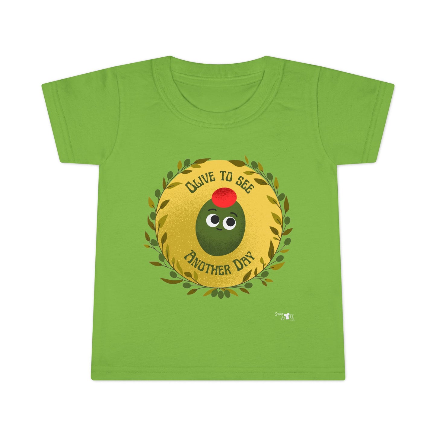 Cute Olive Toddler Shirt – "Olive to See Another Day" Design, Kids' Casual Wear, Birthday Gift, Funny Baby Shirt