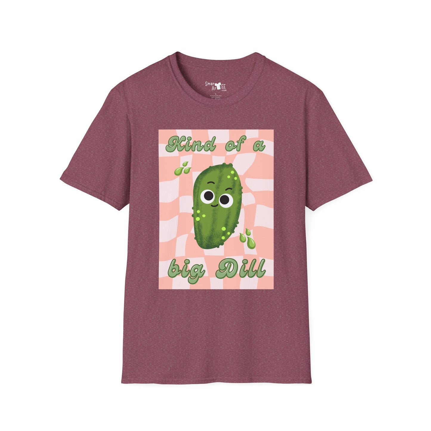 Cute Pickle Humor T-Shirt, Unisex Softstyle Tee, Funny Gift for Dill Pickle Lovers, Trendy Casual Wear, Unique Gift for Birthdays