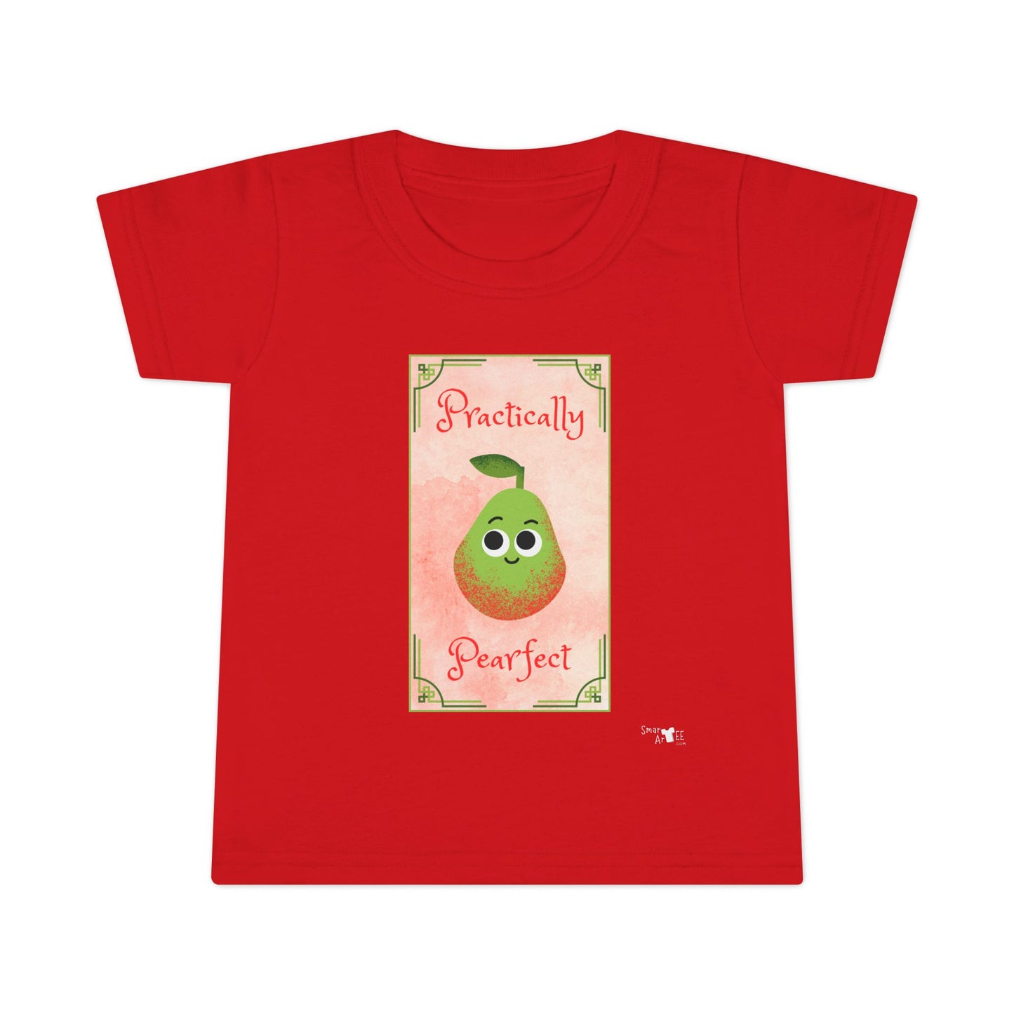 Practically Pearfect Toddler Shirt | Cute Baby Tee, Kids Gift, Playdate Essential, Toddler Clothing