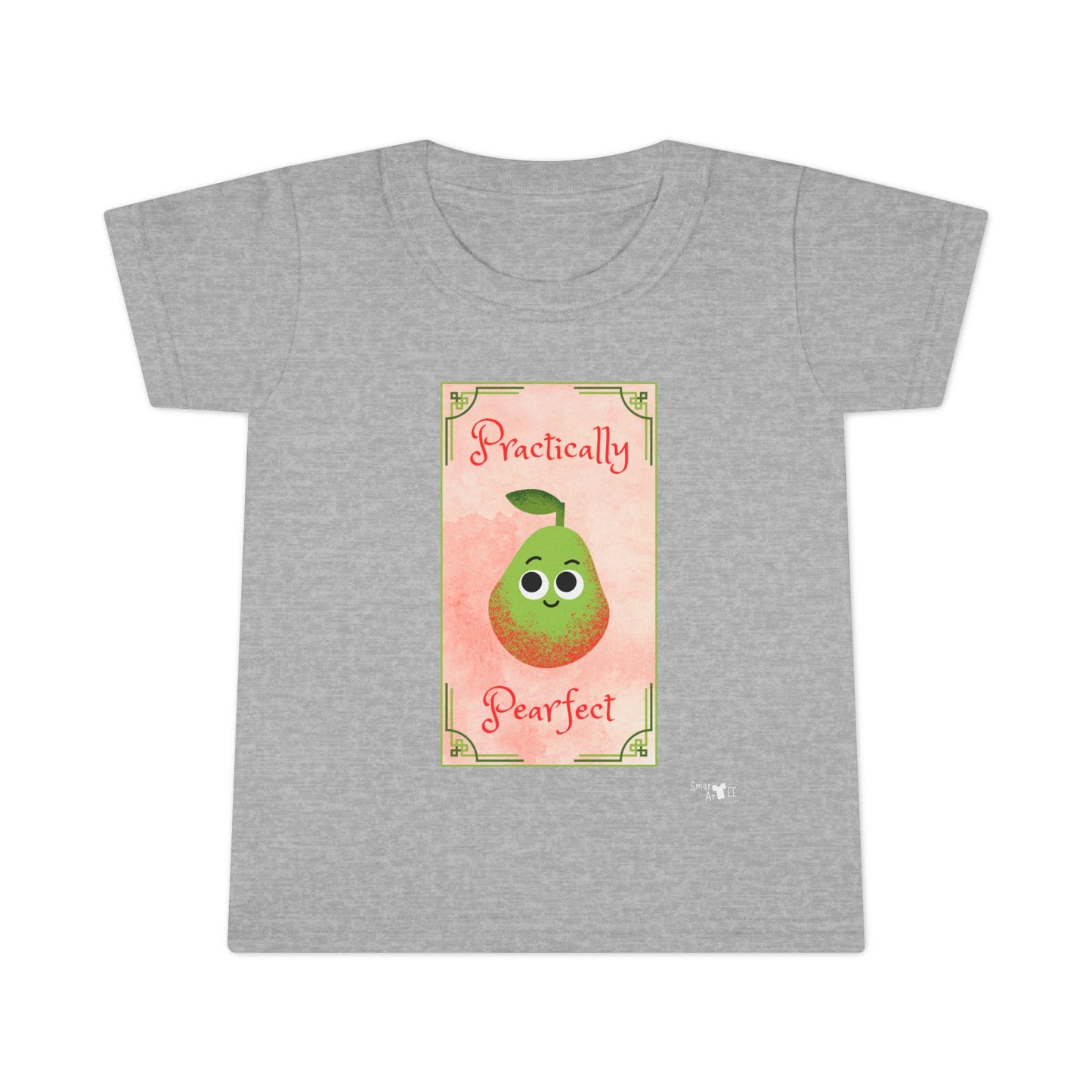 Practically Pearfect Toddler Shirt | Cute Baby Tee, Kids Gift, Playdate Essential, Toddler Clothing