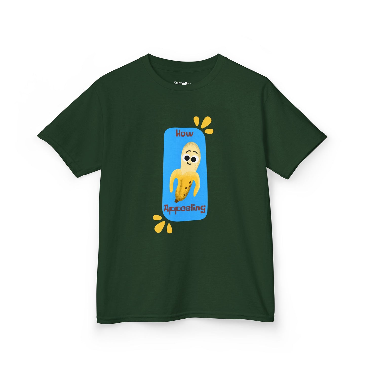 Kids Funny Graphic Tee with 'How Appeeling' Banana Pun Design | Playful Shirt for Children | Gift for Birthdays
