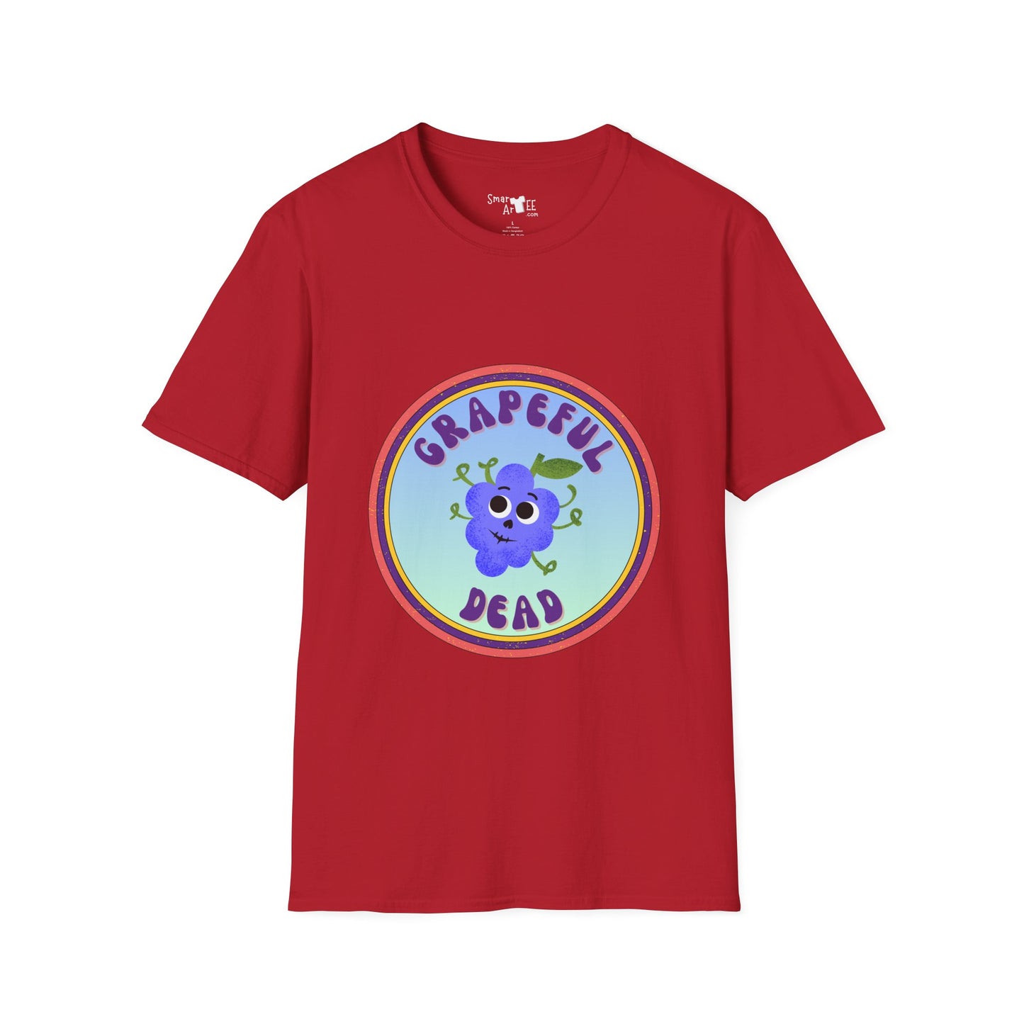 Grapeful Dead Unisex T-Shirt | Vintage Music Tee, Festival Wear, Gift for Music Lovers, Casual Style, Retro Graphic Shirt