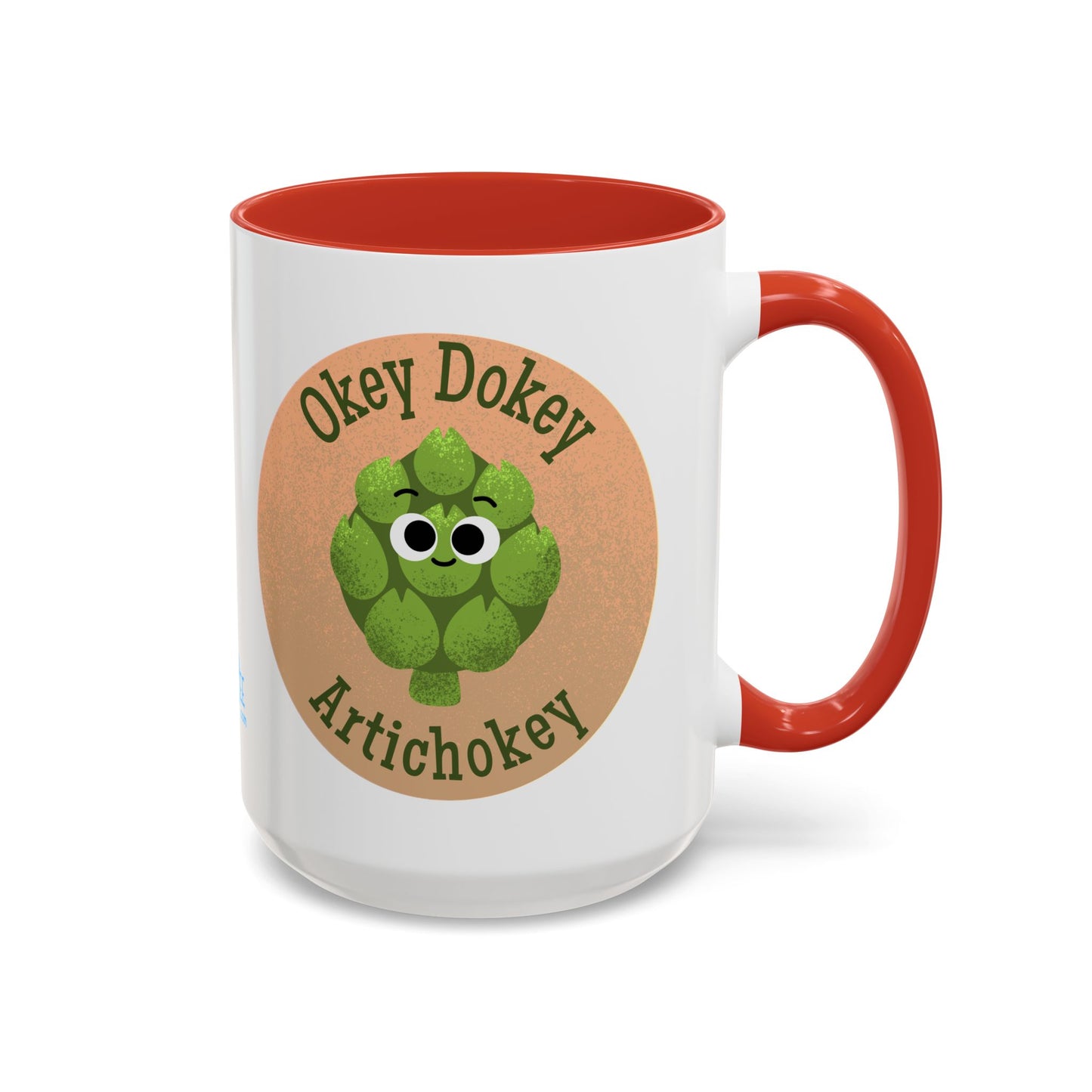 Whimsical Artichoke Coffee Mug, Punny Kitchen Gift, Cute Plant Lover Mug, Unique Coffee Cup, Funny Gift for Him/Her