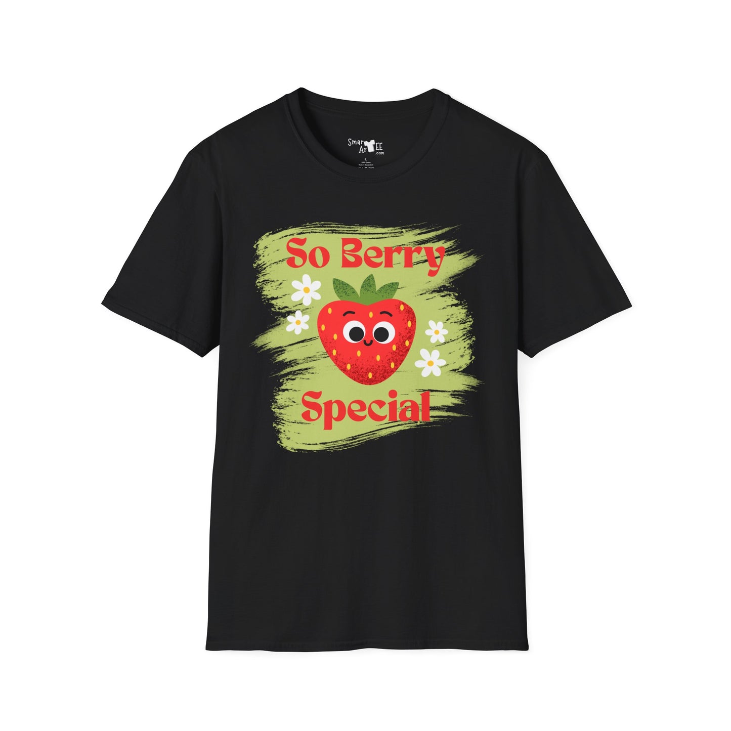 So Berry Special Unisex Softstyle T-Shirt | Cute Strawberry Graphic Pun Tee, Fun Gift for Friends, Summer Vibes, Birthday, Casual Wear