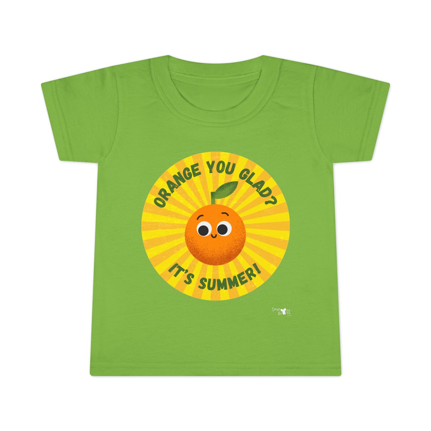Summer Toddler Shirt: Orange You Glad It's Summer? Fun Kids Tee, Birthday Gift, Playdate Outfit, Summer Vibes, Cute Children’s Apparel