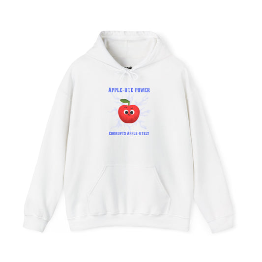 Apple Eye Power Unisex Hoodie - Fun Gift for Apple Lovers, Casual Wear, Fall Fashion, Eco-Friendly Hoodie, Cute Gift Idea