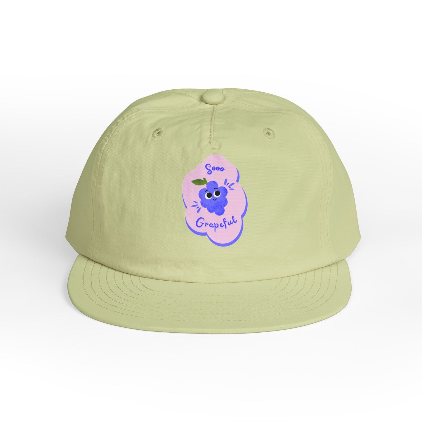 Grateful Vibes Surf Cap | Casual Sun Hat, Beachwear Accessory, Summertime Fashion, Gift for Surfers, Outdoor Adventures