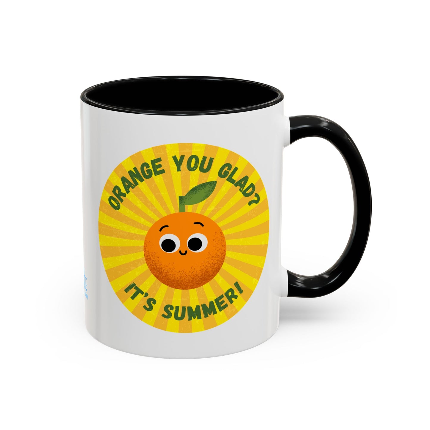 Sunny Citrus Coffee Mug - Perfect for Summer! | Fun Gift for Coffee Lovers, Kitchen Decor, Orange Enthusiasts