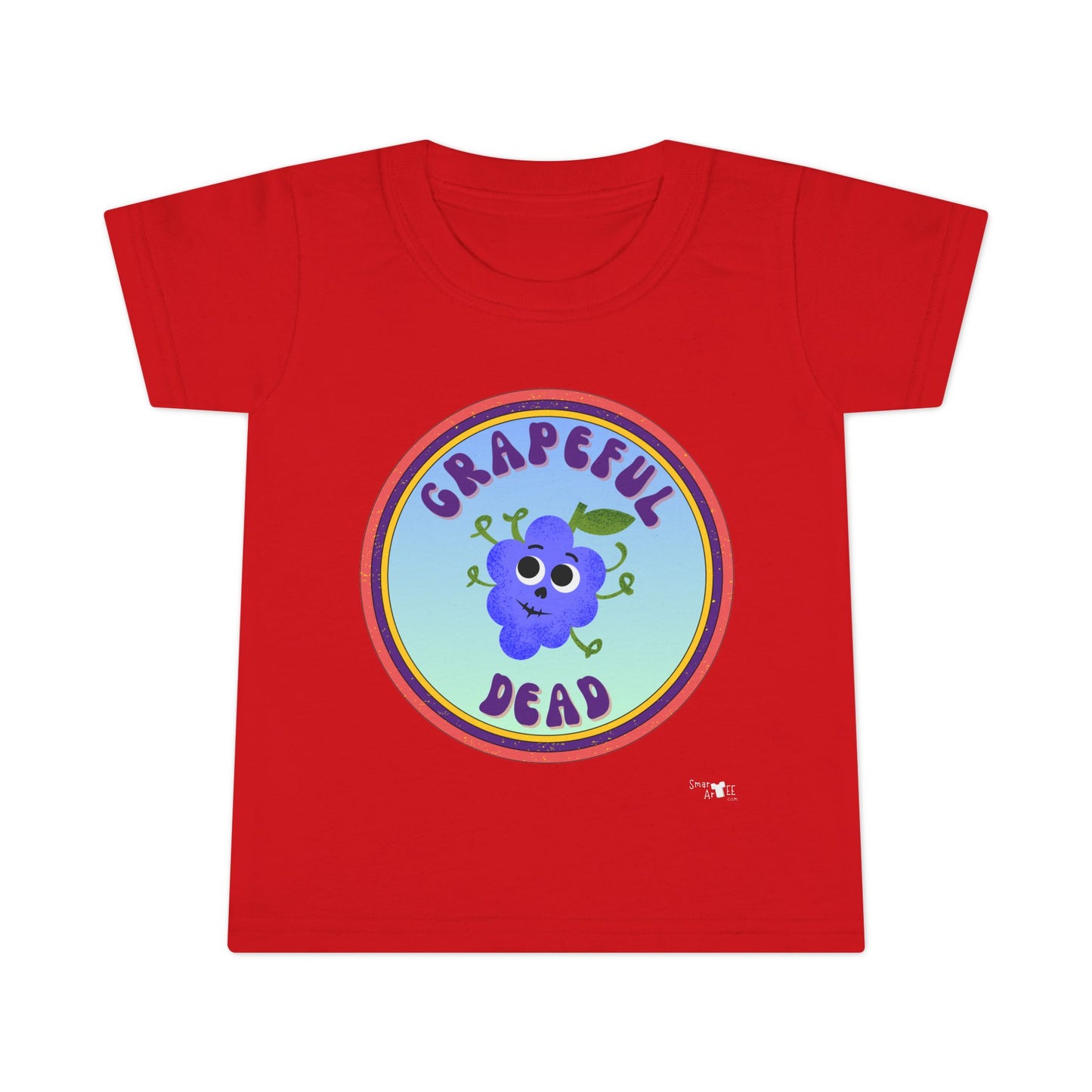 Grapeful Dead Toddler Shirt, Cute Kid's Tee, Baby Gift, Music Festival Shirt, Unique Toddler Apparel