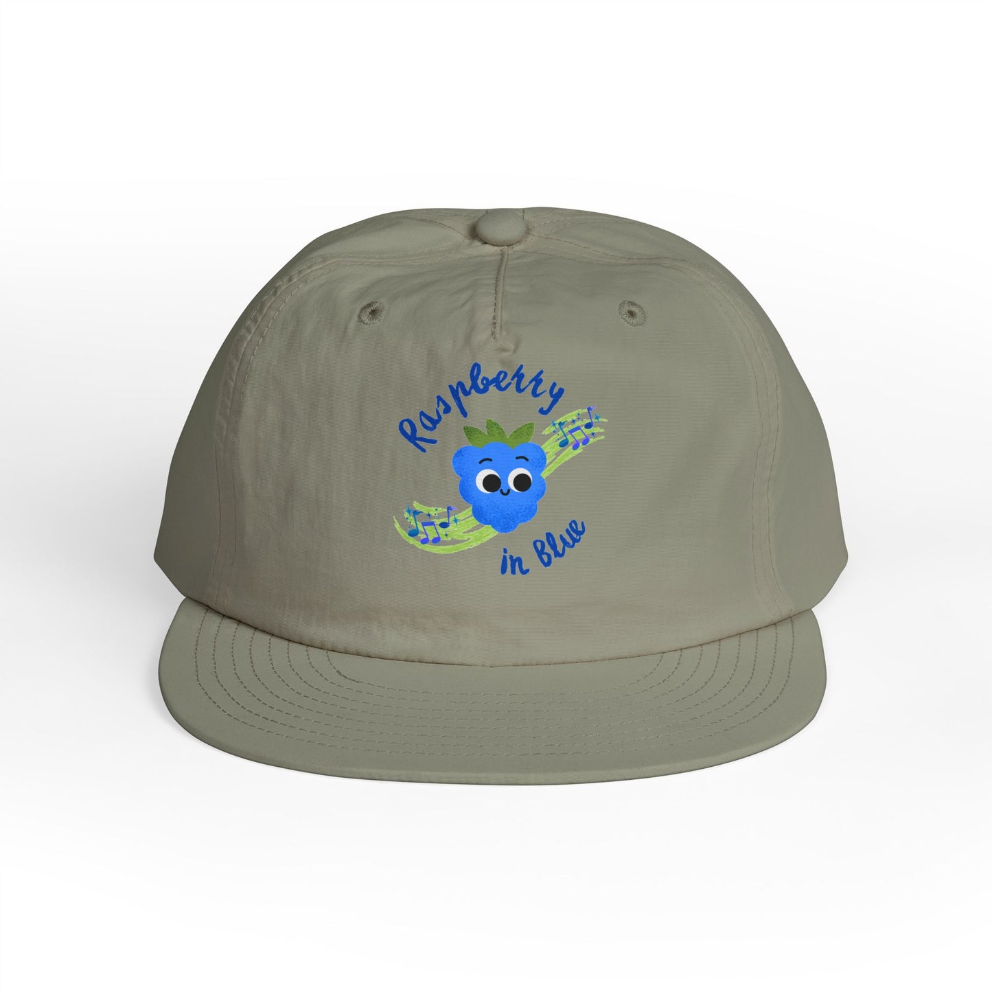 Rhapsody in Blue Pun Surf Cap | Fun Summer Hat, Youth Beachwear, Gift for All Ages, Outdoor Adventures, Vacation Accessory