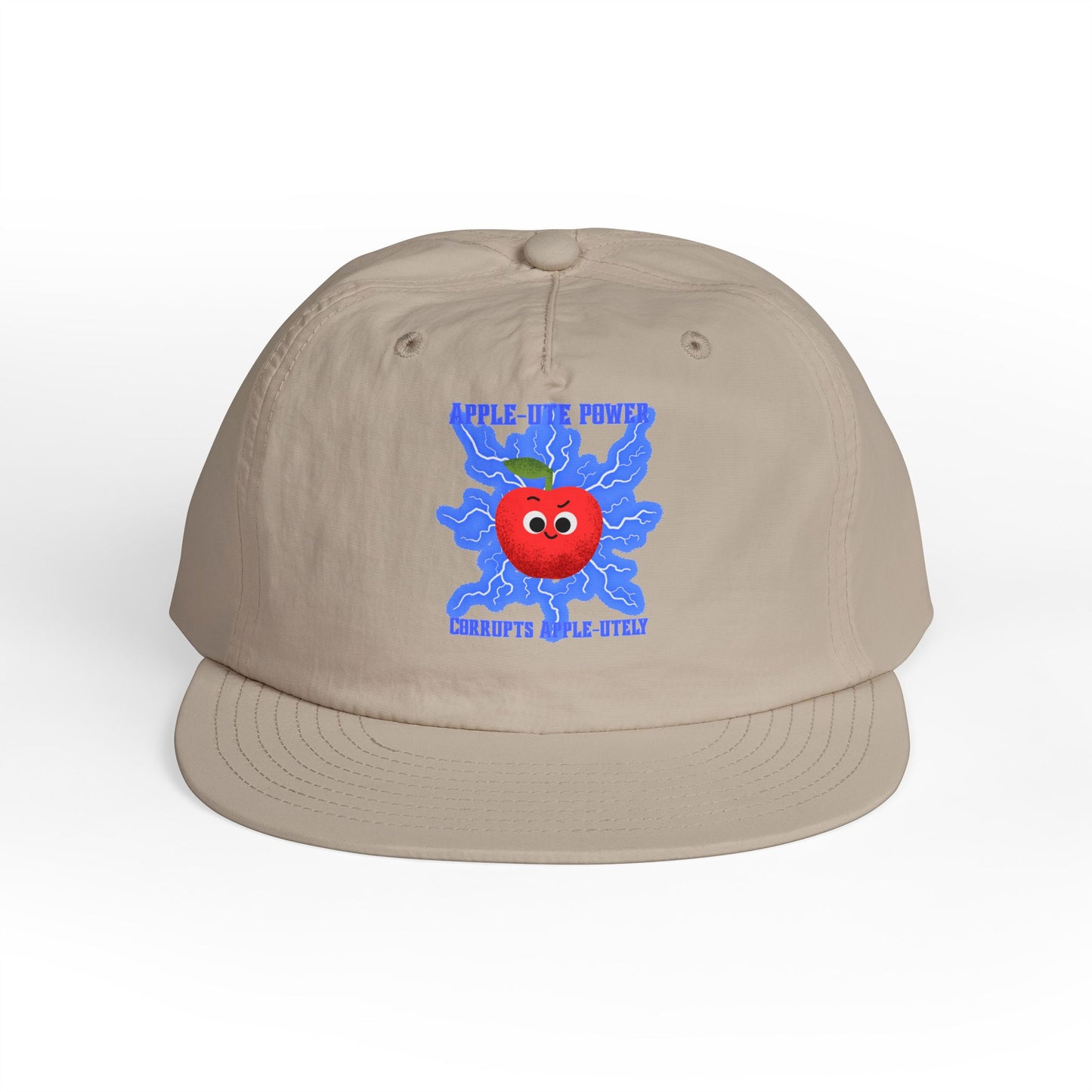 Fun Surf Cap with Playful Apple Design | Great for Summer, Beach Days, and Casual Outings | Perfect Gift Hat for All Ages, Kids, Beach Fashion