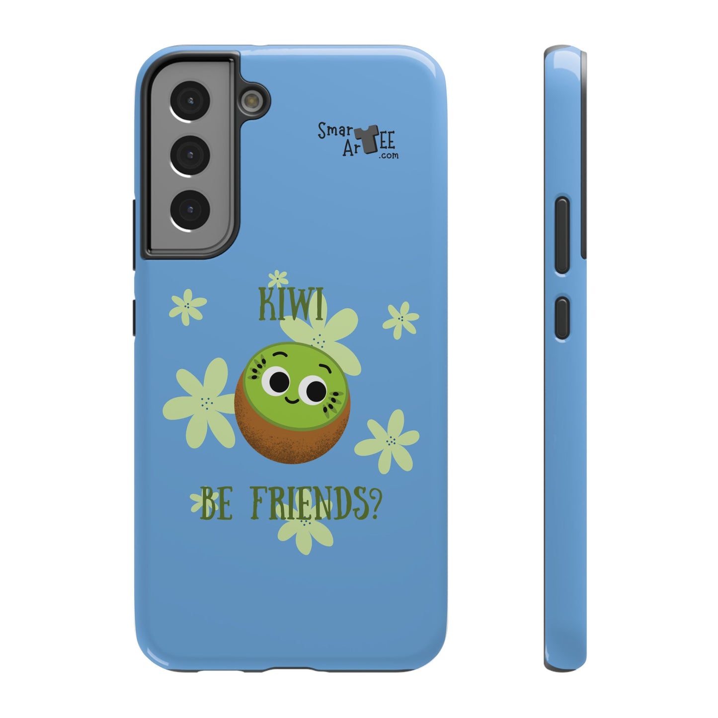 Cute Kiwi Friends Phone Case - Impact-Resistant, Fun Phone Accessory for Kids, Gifts, Summer Vibes, Cute Animal Design