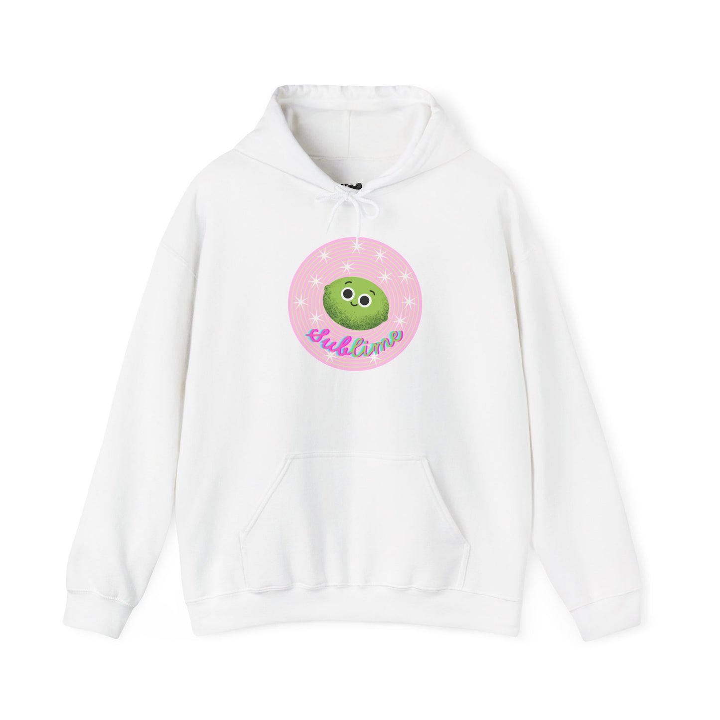 Cute Kawaii Hoodie with Sublime Lime Design, Great Gift for Teens, Cute Anime Apparel, Fun Streetwear, Cozy Pullover