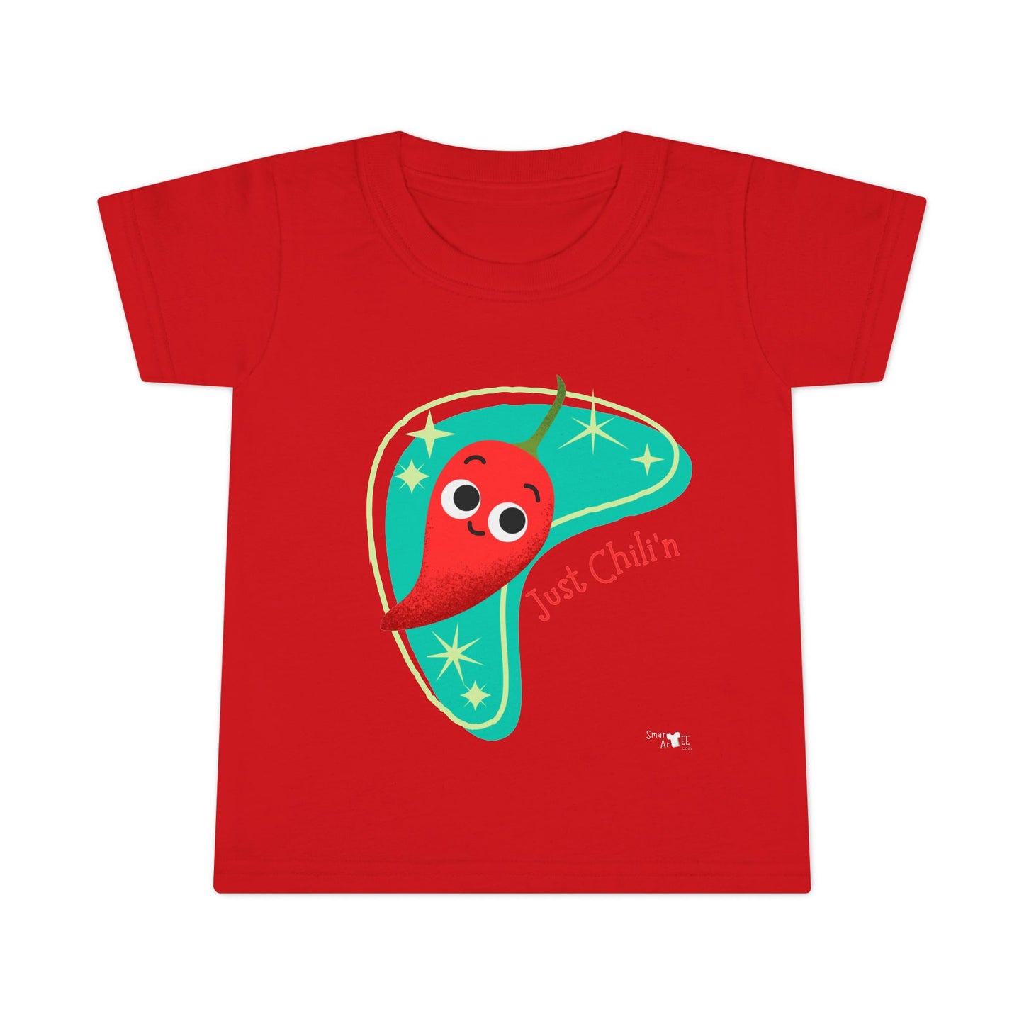 Cute Chili Pepper Toddler Shirt, Funny Kids Tee, Toddler Outfit, Gift for Ages 1-5, Playful Design for Every Day
