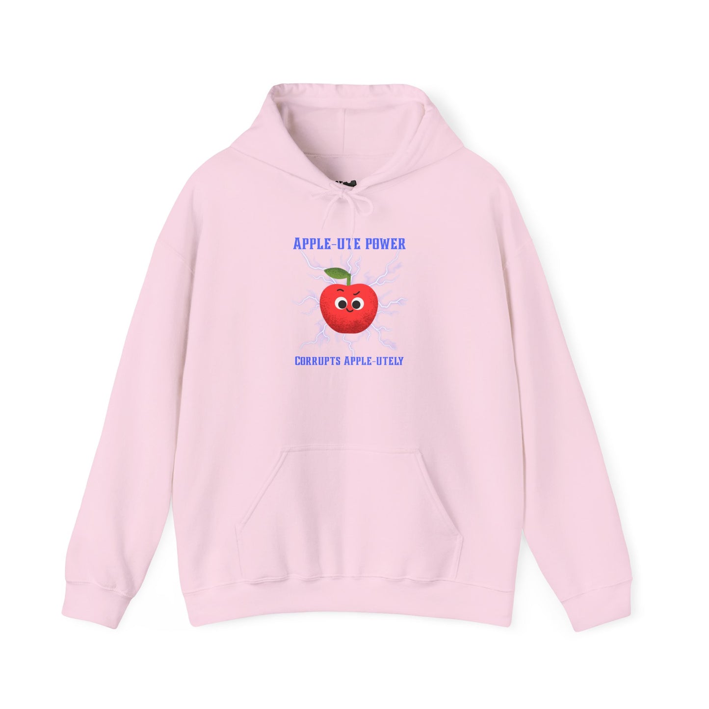 Apple Eye Power Unisex Hoodie - Fun Gift for Apple Lovers, Casual Wear, Fall Fashion, Eco-Friendly Hoodie, Cute Gift Idea