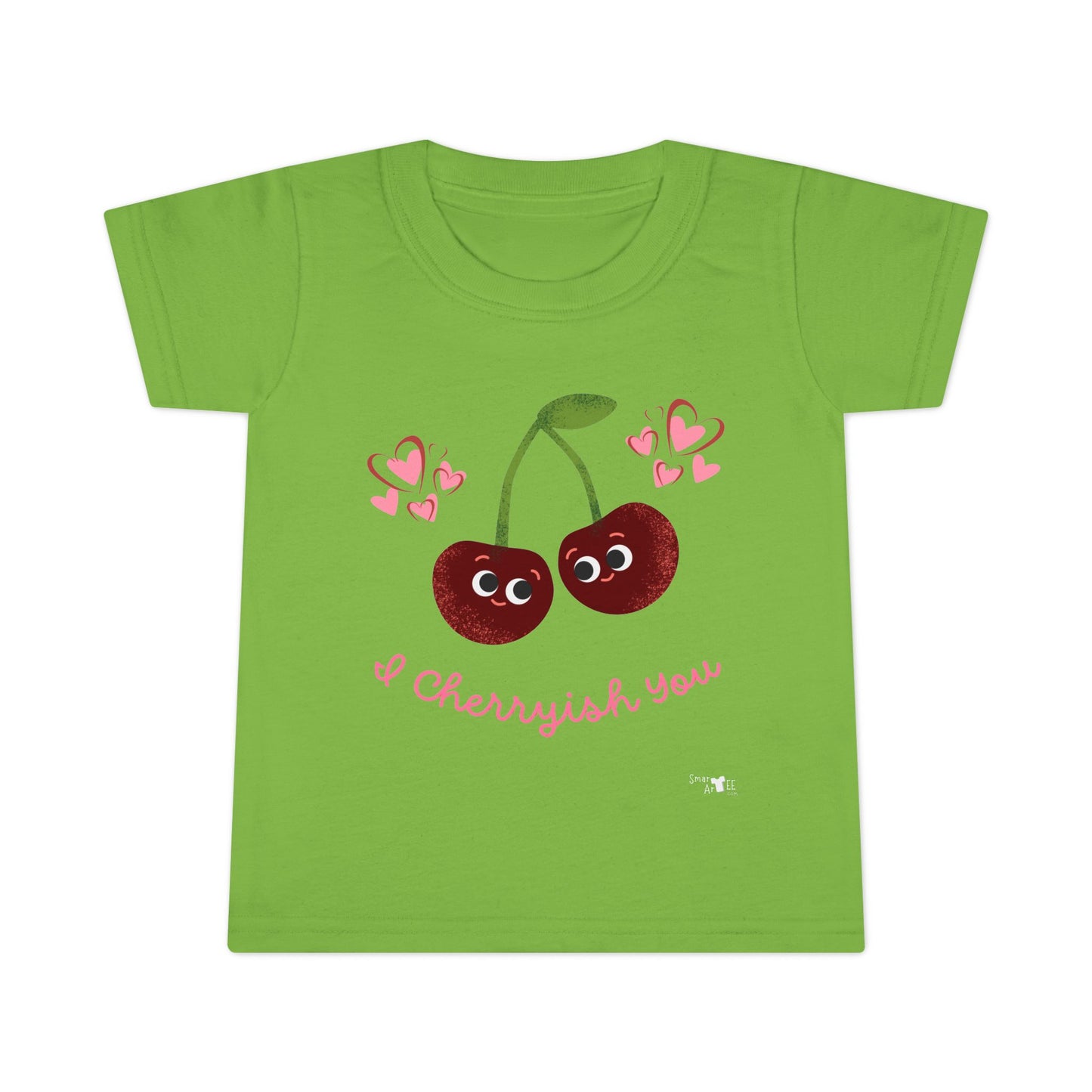 Cute Cherry Toddler Shirt, Kids Birthday Gift, Summer Playwear, Toddler Tee, Cherry Graphic Shirt