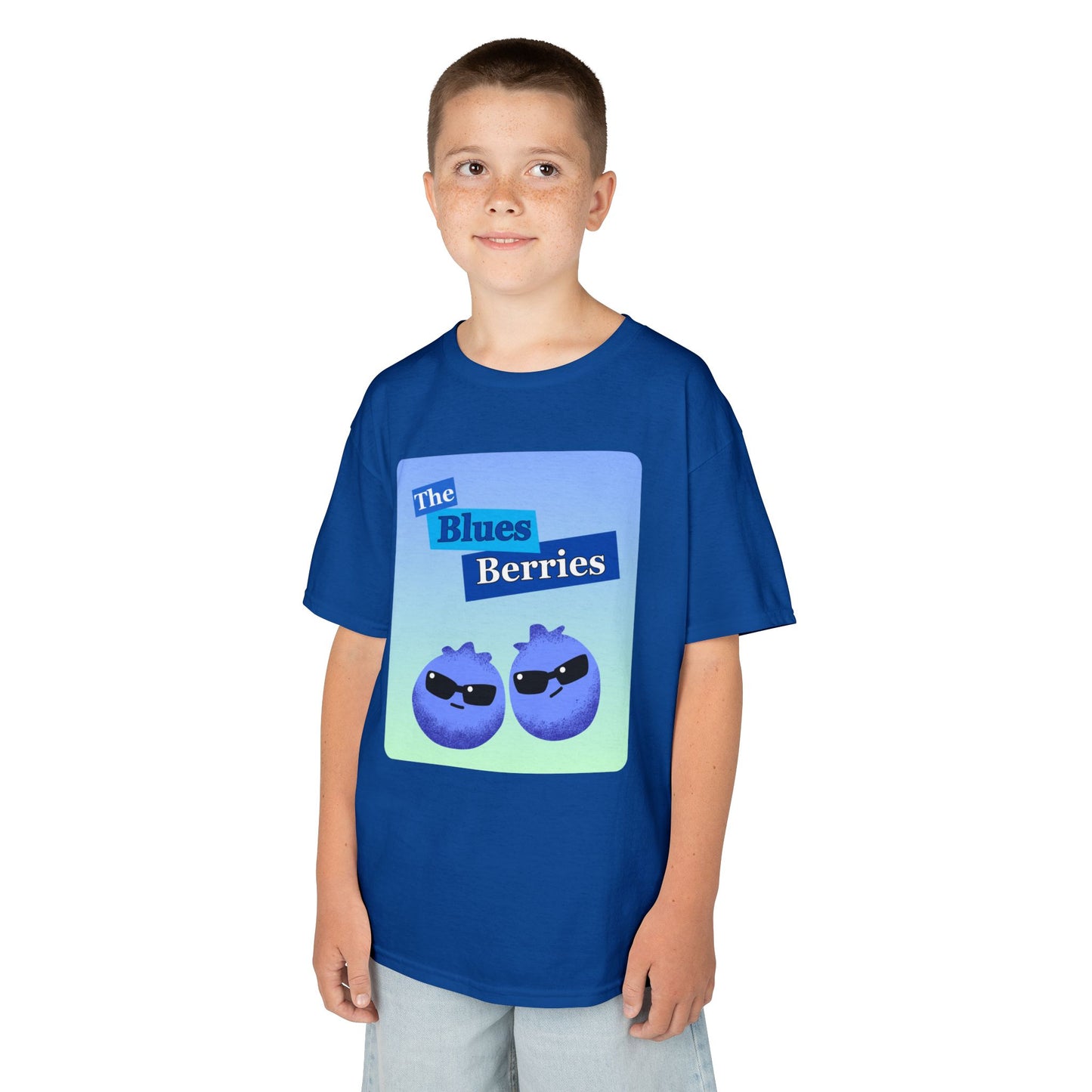 The Blues Brothers Pun Kids Tee - Fun Cotton Shirt for Kids, Cute Graphic Tee, Birthday Gift, Summer Wear, Playtime Outfit