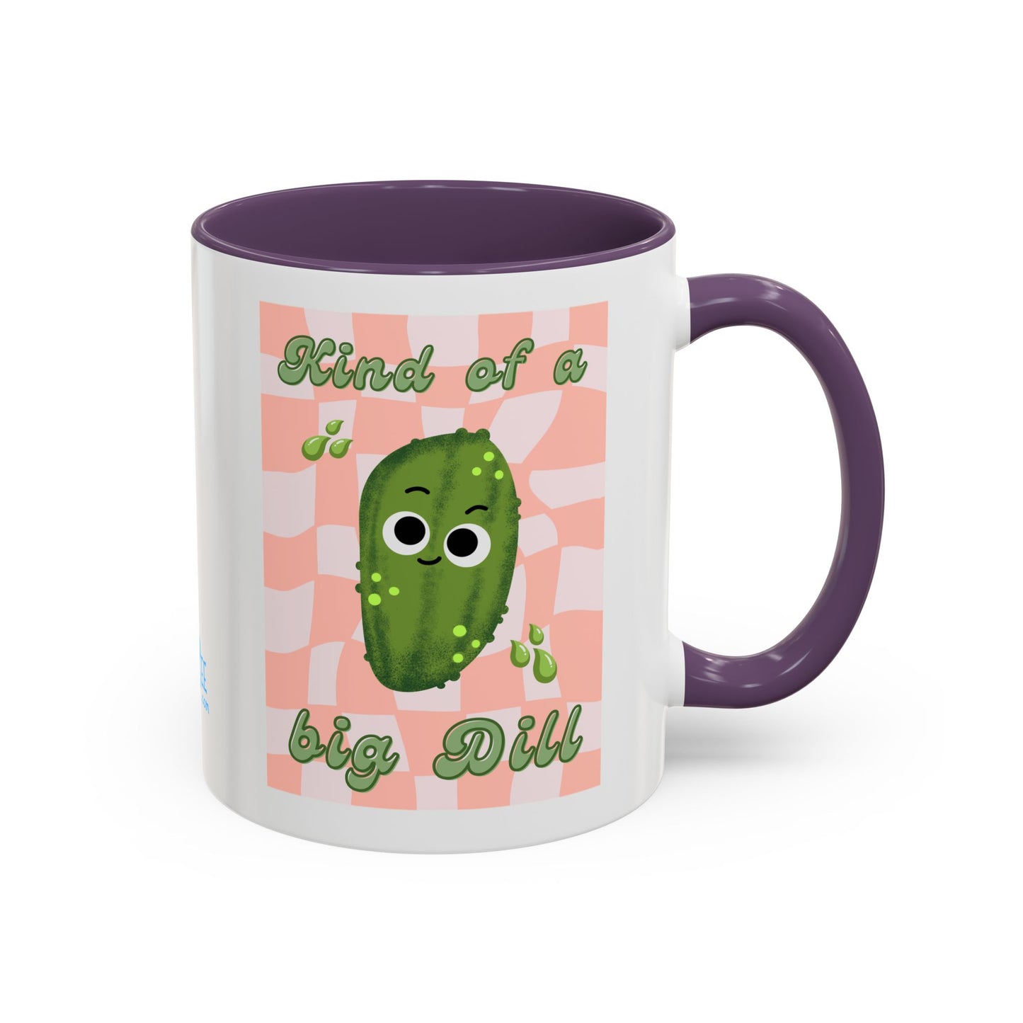 Kind of a Big Dill Coffee Mug – Fun Cactus Design, Perfect for Plant Lovers, Unique Gift for Friends, Cute Kitchen Decor, Quirky Coffee Cup