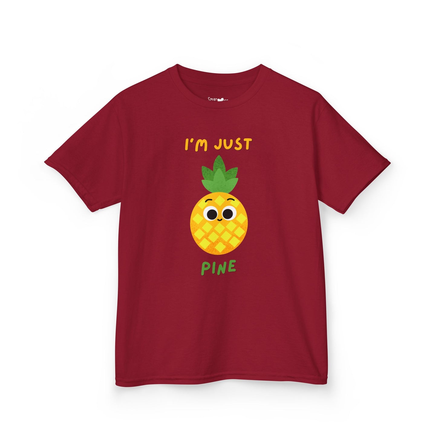 Kids Pineapple Tee - Cute Kids Shirt, Fun Summer Outfit, Birthday Gift, Playful Tee, Tropical Vibes, Kids Graphic Tee