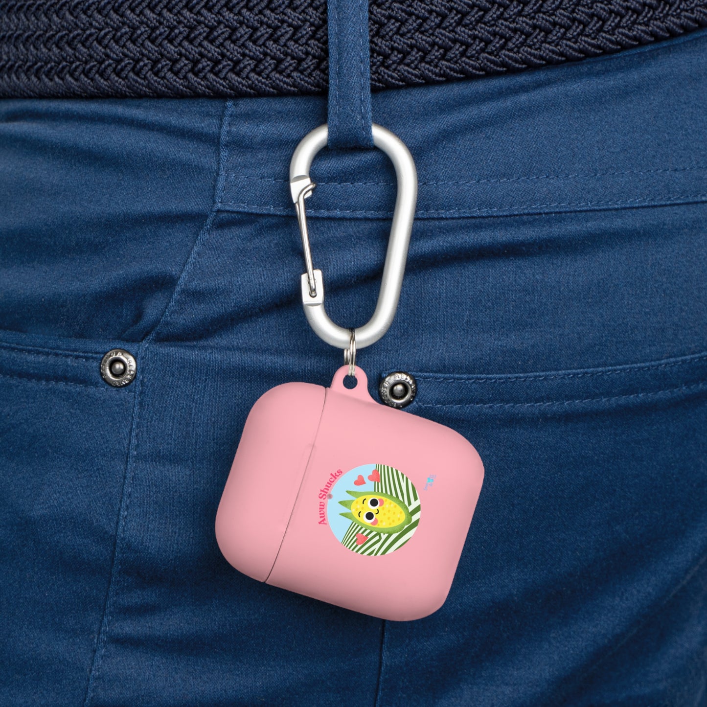Cute Corn Pun AirPods Case Cover | Fun and Stylish Accessory for Music Lovers, Gift for Birthdays, Holidays, Corn on the Cob Lovers