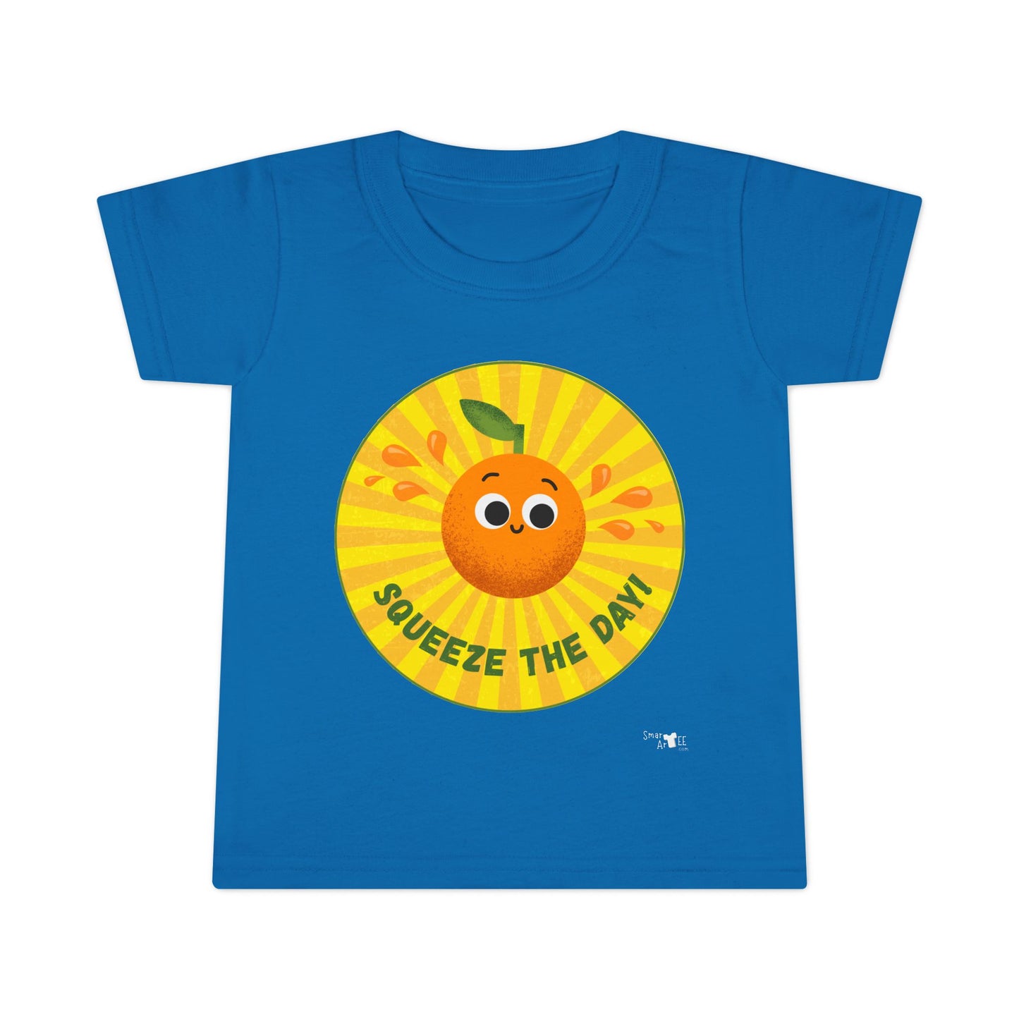 Cute Toddler Shirt - 'Squeeze the Day!' Funny Tee for Kids, Gift for Birthdays, Summer Vibes, Playful Wear, Toddler Apparel