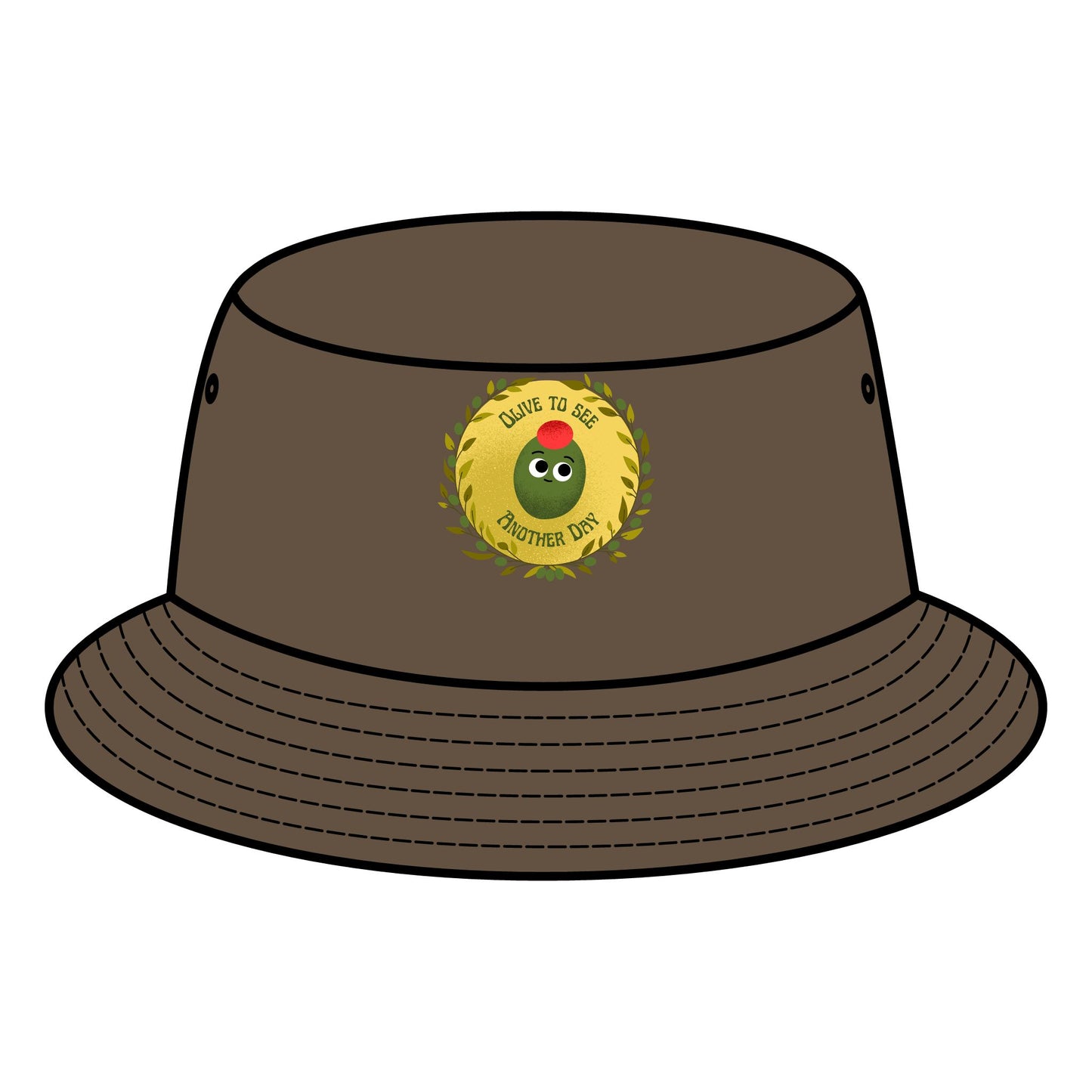 Funny Olive Pun Bucket Hat, Perfect Gift for Father's Day, Summer Style, Outdoor Activities, Trendy Unisex Fashion Hats