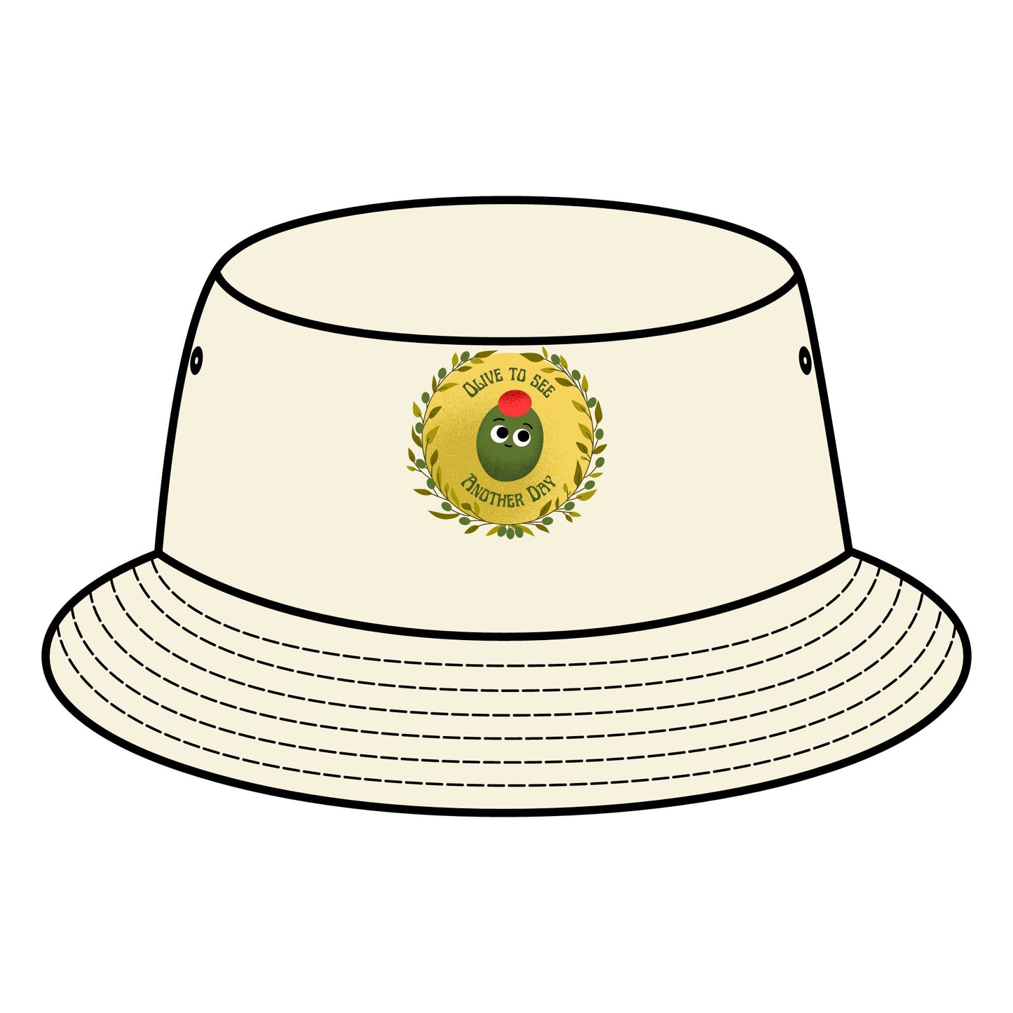 Funny Olive Pun Bucket Hat, Perfect Gift for Father's Day, Summer Style, Outdoor Activities, Trendy Unisex Fashion Hats