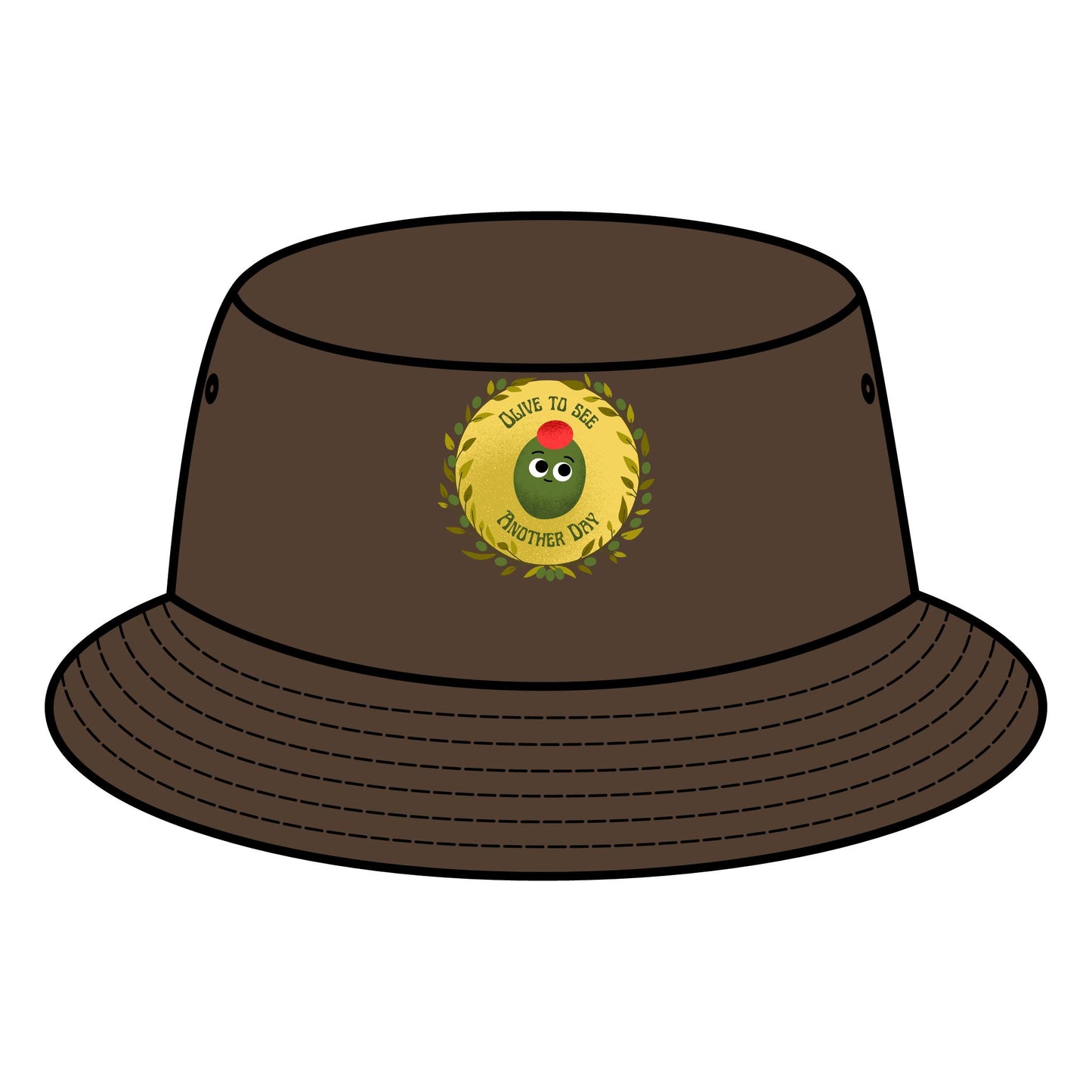 Funny Olive Pun Bucket Hat, Perfect Gift for Father's Day, Summer Style, Outdoor Activities, Trendy Unisex Fashion Hats