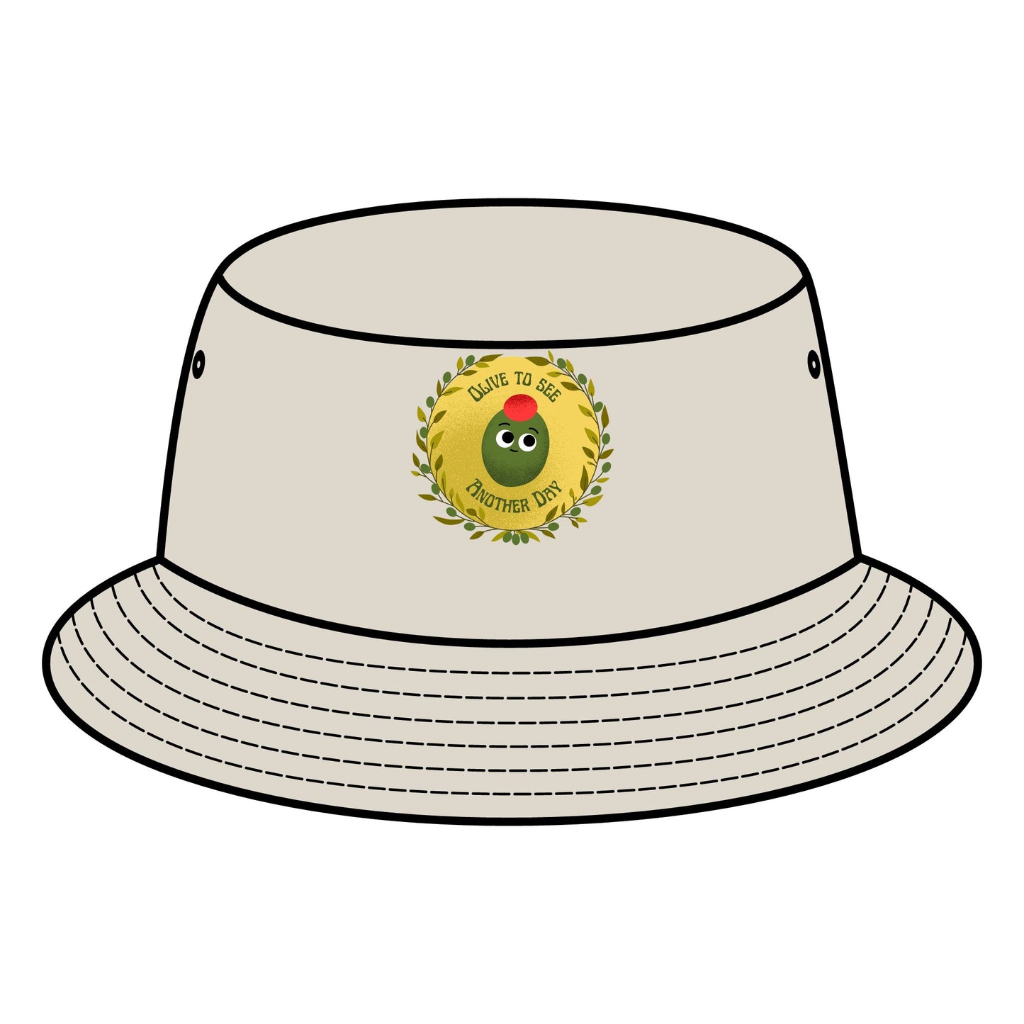 Funny Olive Pun Bucket Hat, Perfect Gift for Father's Day, Summer Style, Outdoor Activities, Trendy Unisex Fashion Hats