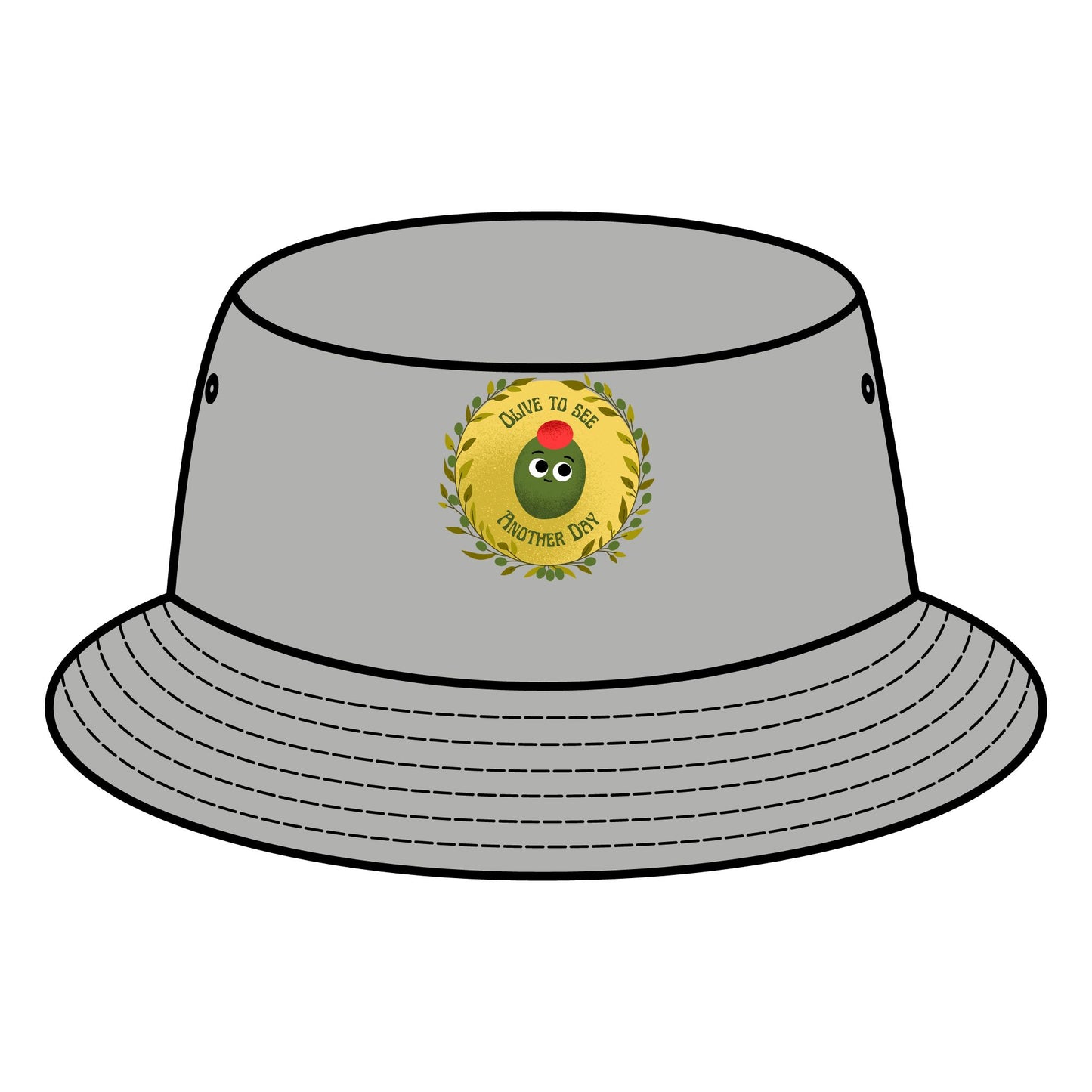 Funny Olive Pun Bucket Hat, Perfect Gift for Father's Day, Summer Style, Outdoor Activities, Trendy Unisex Fashion Hats