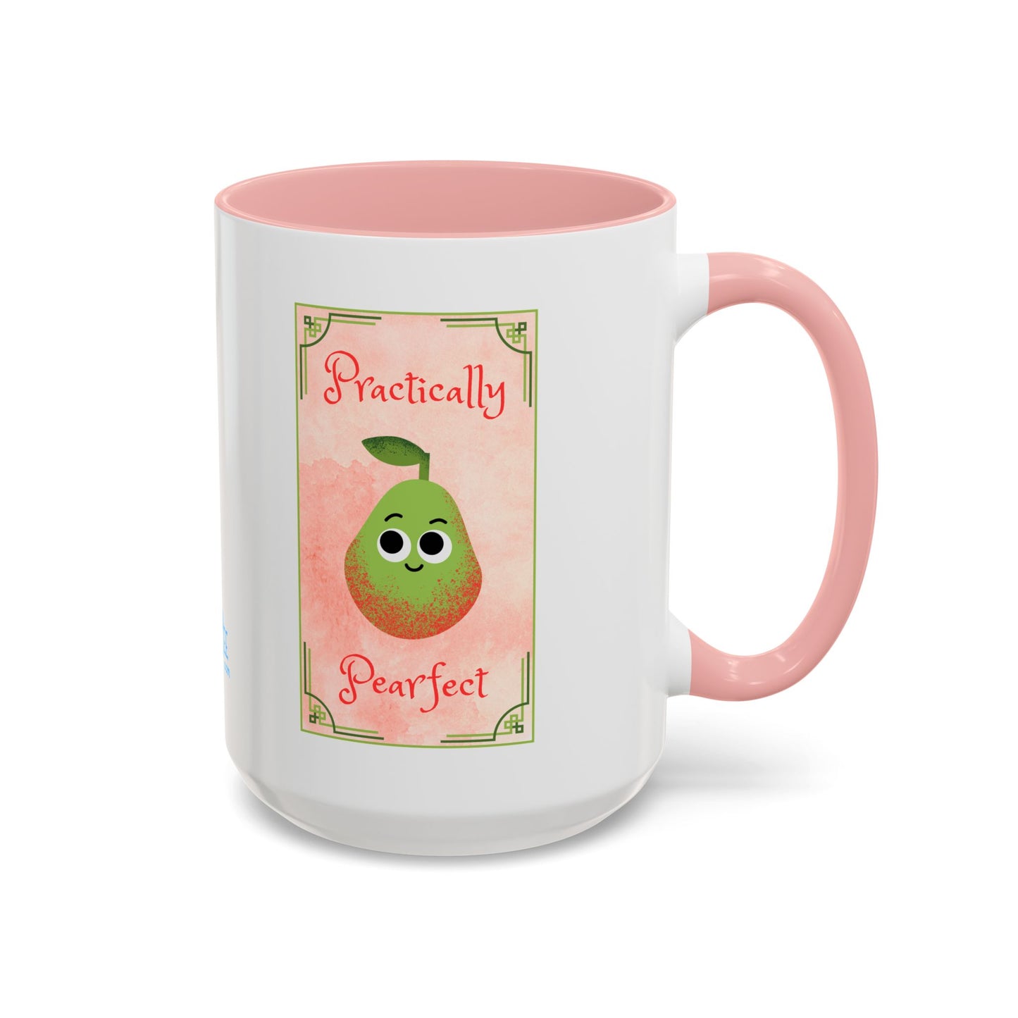 Fun Whimsical Coffee Mug, Unique Gift for Friends, Cute Pear Design, Perfect for Birthdays, Cute Kitchen Decor, Funny Drinkware