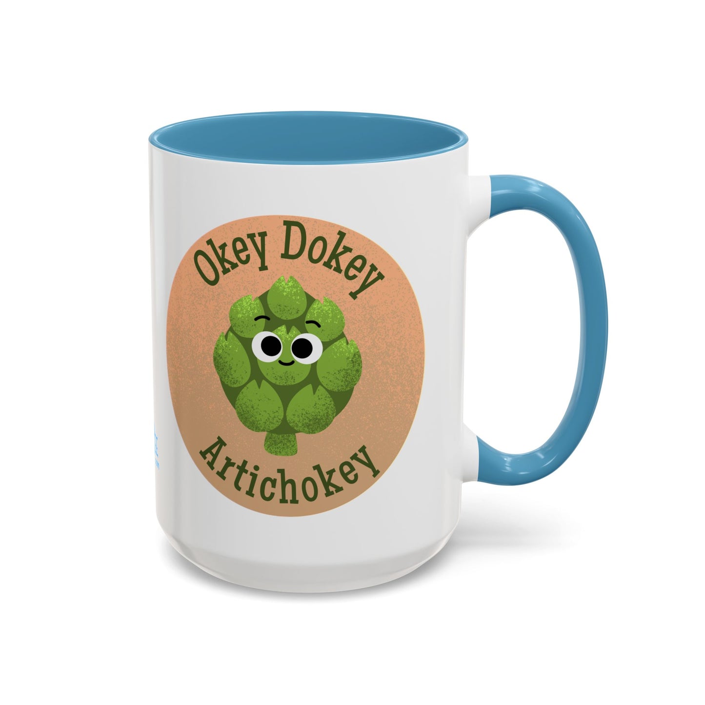 Whimsical Artichoke Coffee Mug, Punny Kitchen Gift, Cute Plant Lover Mug, Unique Coffee Cup, Funny Gift for Him/Her