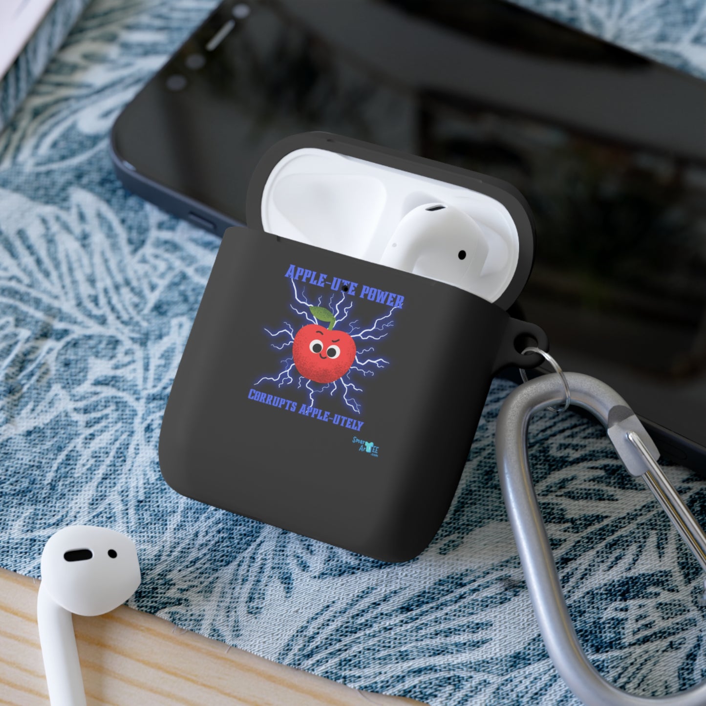 Cute Apple AirPods Case Cover, Wireless Earbud Holder, Quirky Gadget Gift, Fun Technology Accessory, Perfect for Student