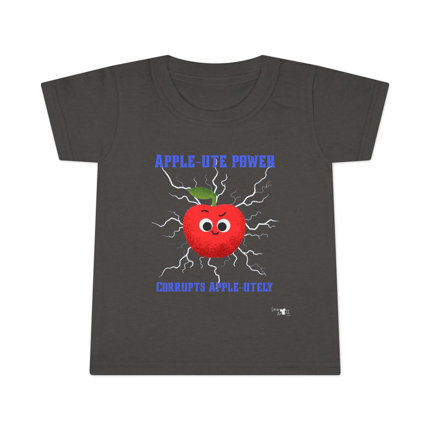 Cute Apple Power Toddler Shirt, Kids Gift, Back to School, Playtime Outfit, Funny Sayings Tee