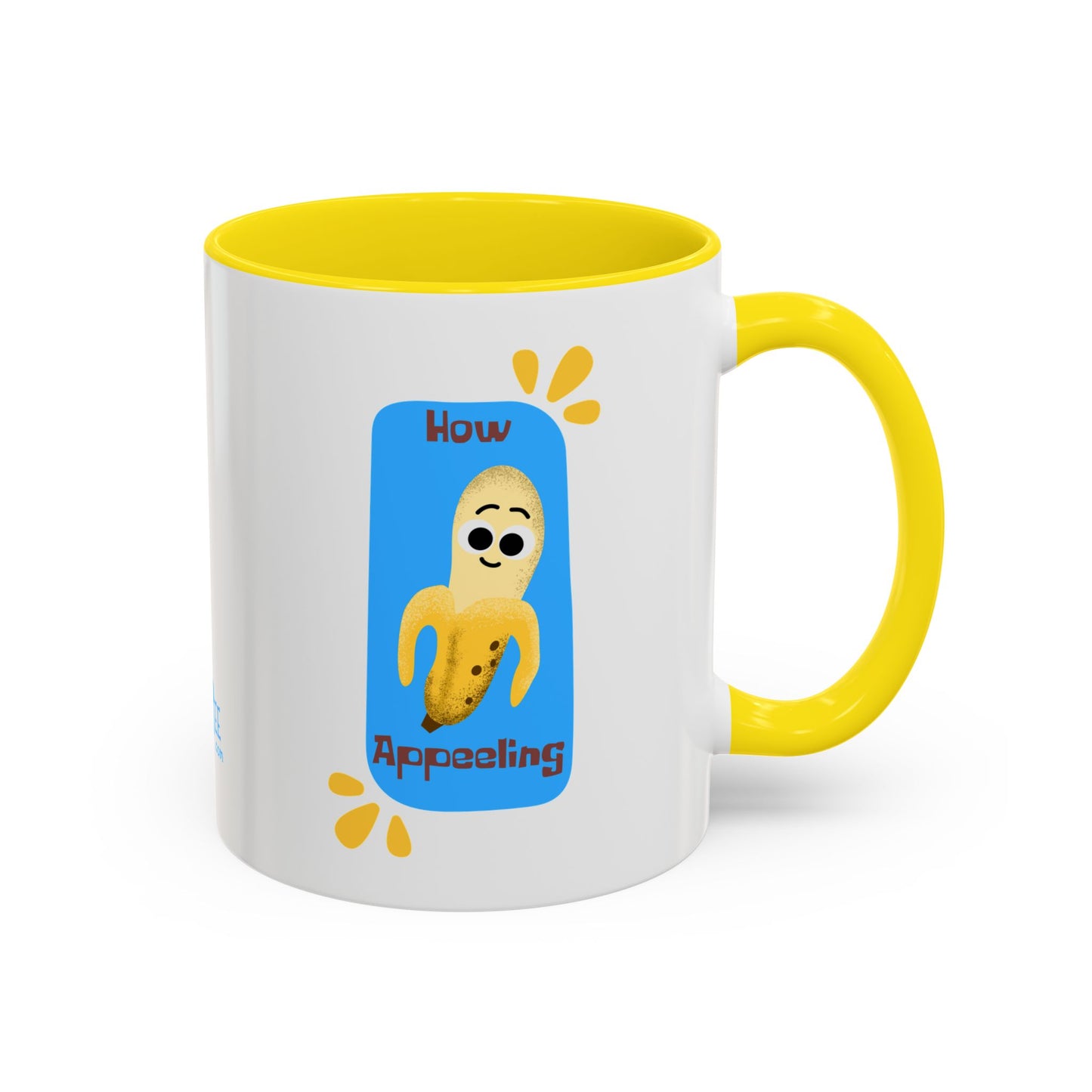 Fun Banana Design Coffee Mug - How Appeeling, Cute Gift for Coffee Lovers, Quirky Kitchen Decor, Ideal for Birthdays and Celebrations