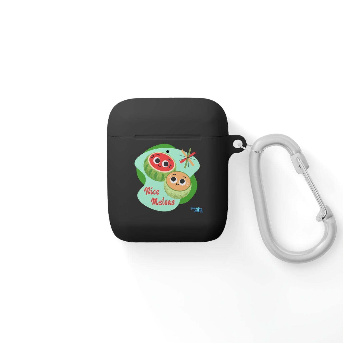 Cute Fruit AirPods Case Cover | Nice Melons Design, AirPods Accessory, Fun Gift for Kids, Summer Vibes, Unique Earbuds Holder